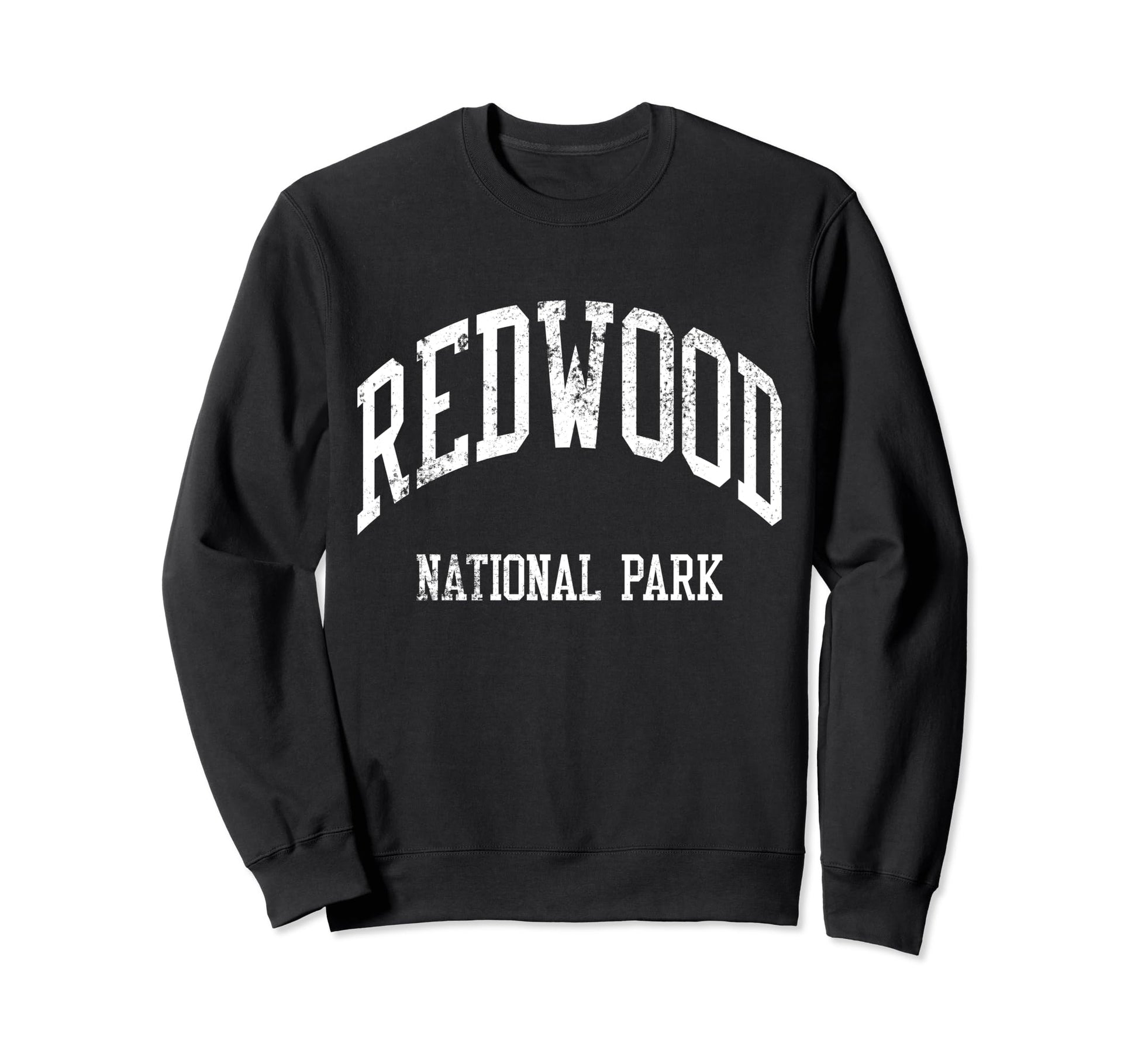 Redwood National Park 70S College Sweatshirt - Trendy Graphic for Adults - T-Shirt, Sweatshirt, Hoodie