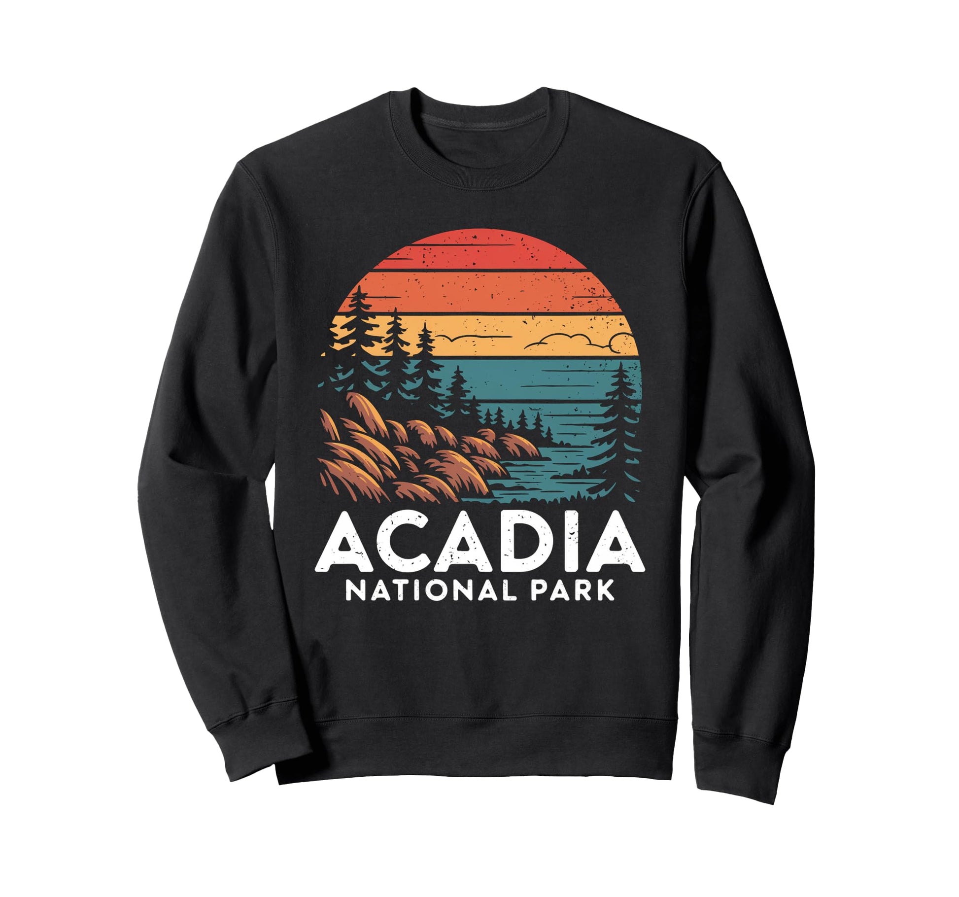 Acadia National Park Scenic Sweatshirt - Custom Art Print Men Women - T-Shirt, Sweatshirt, Hoodie