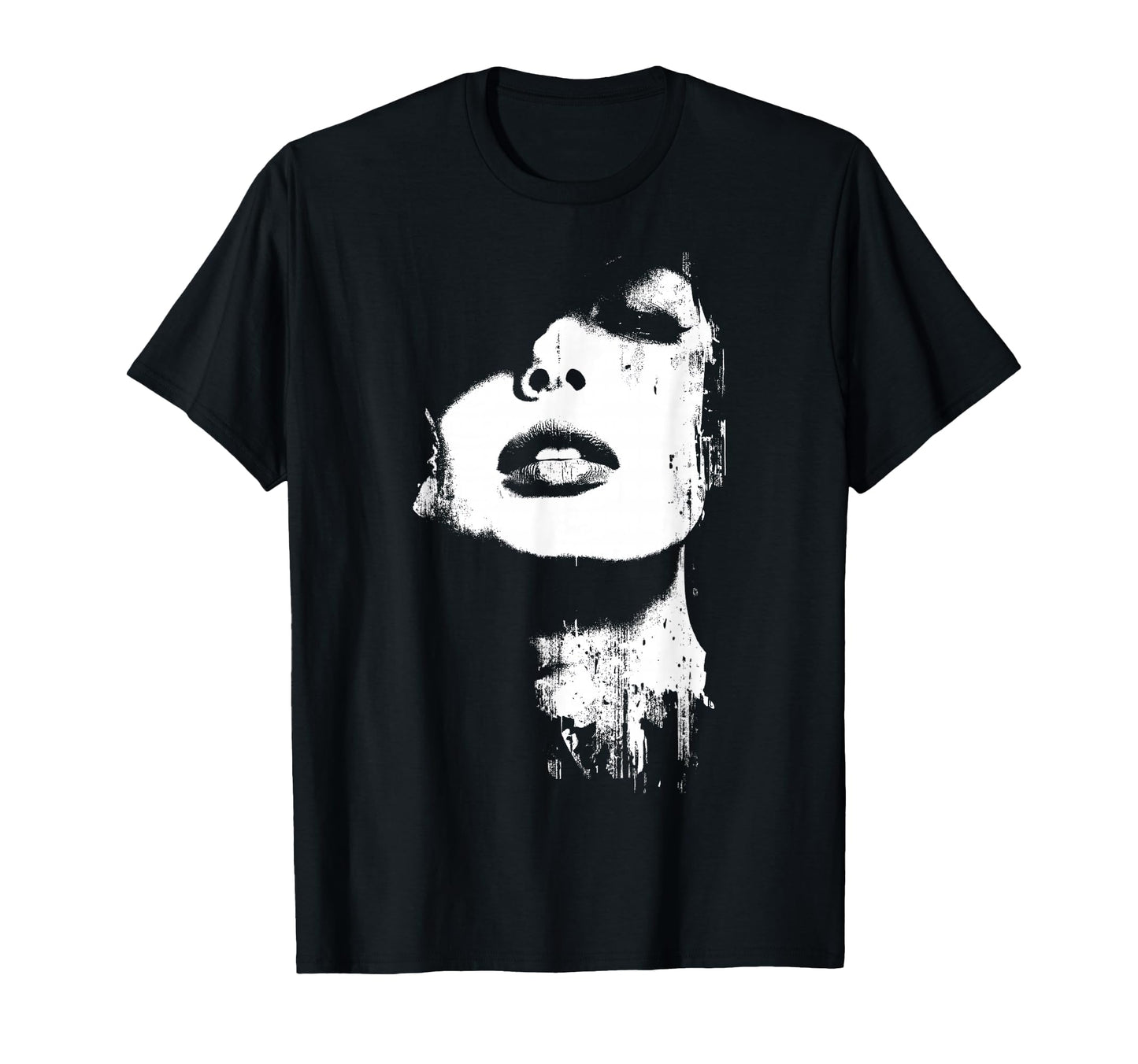 Grunge Portrait 6Xl T-Shirt - Fun Novelty Design for Adults - T-Shirt, Sweatshirt, Hoodie