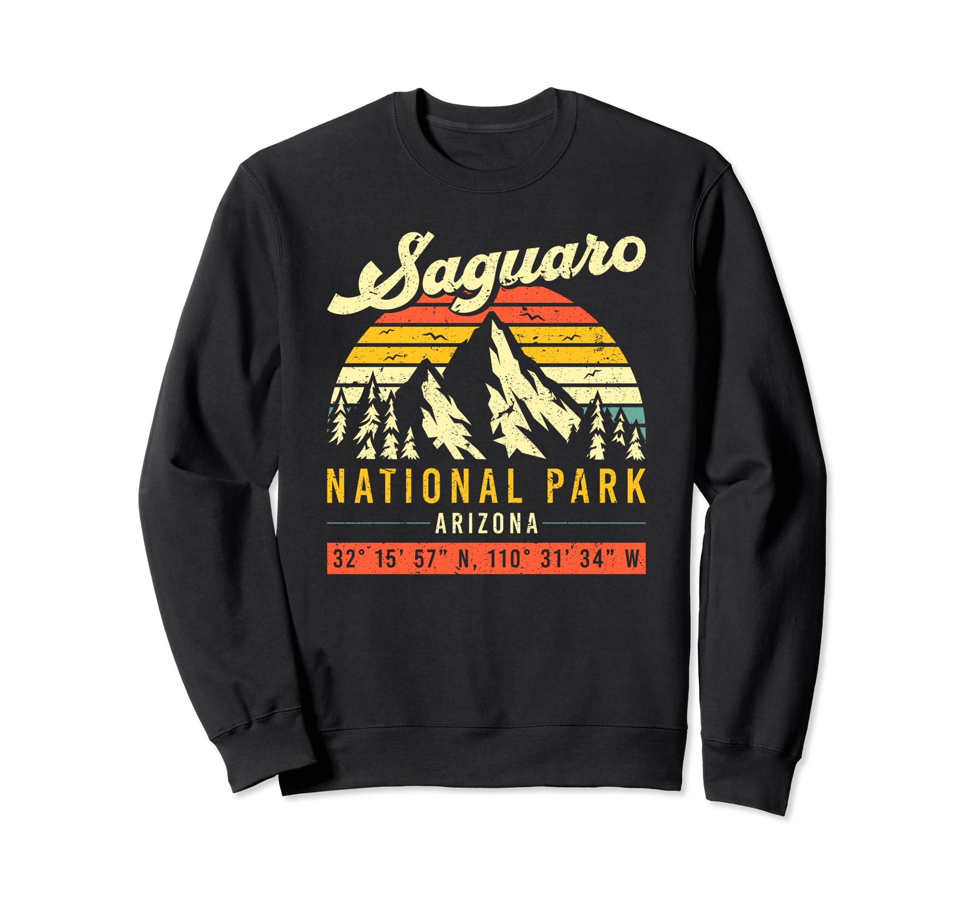 Saguaro Arizona National Park Sweatshirt - Graphic Print for Adults - T-Shirt, Sweatshirt, Hoodie