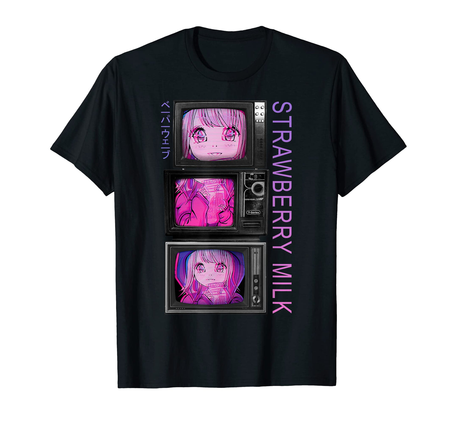 Japan 90S Television Japanese T-Shirt - Streetwear Style for Adults - T-Shirt, Sweatshirt, Hoodie