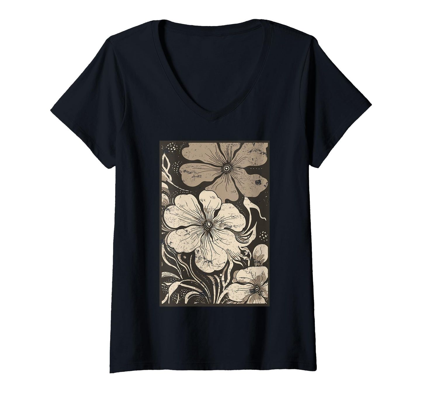 Bohobloom Vibe Boho Art Floral T-Shirt - Custom Art Print for Adults - T-Shirt, Sweatshirt, Hoodie