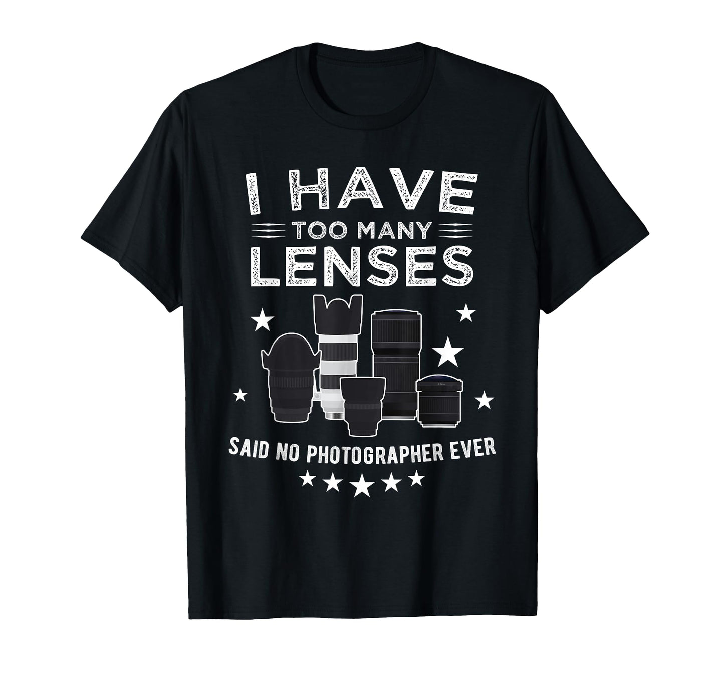 Photography Lens Photographer T-Shirt - Custom Art Print Men Women - T-Shirt, Sweatshirt, Hoodie