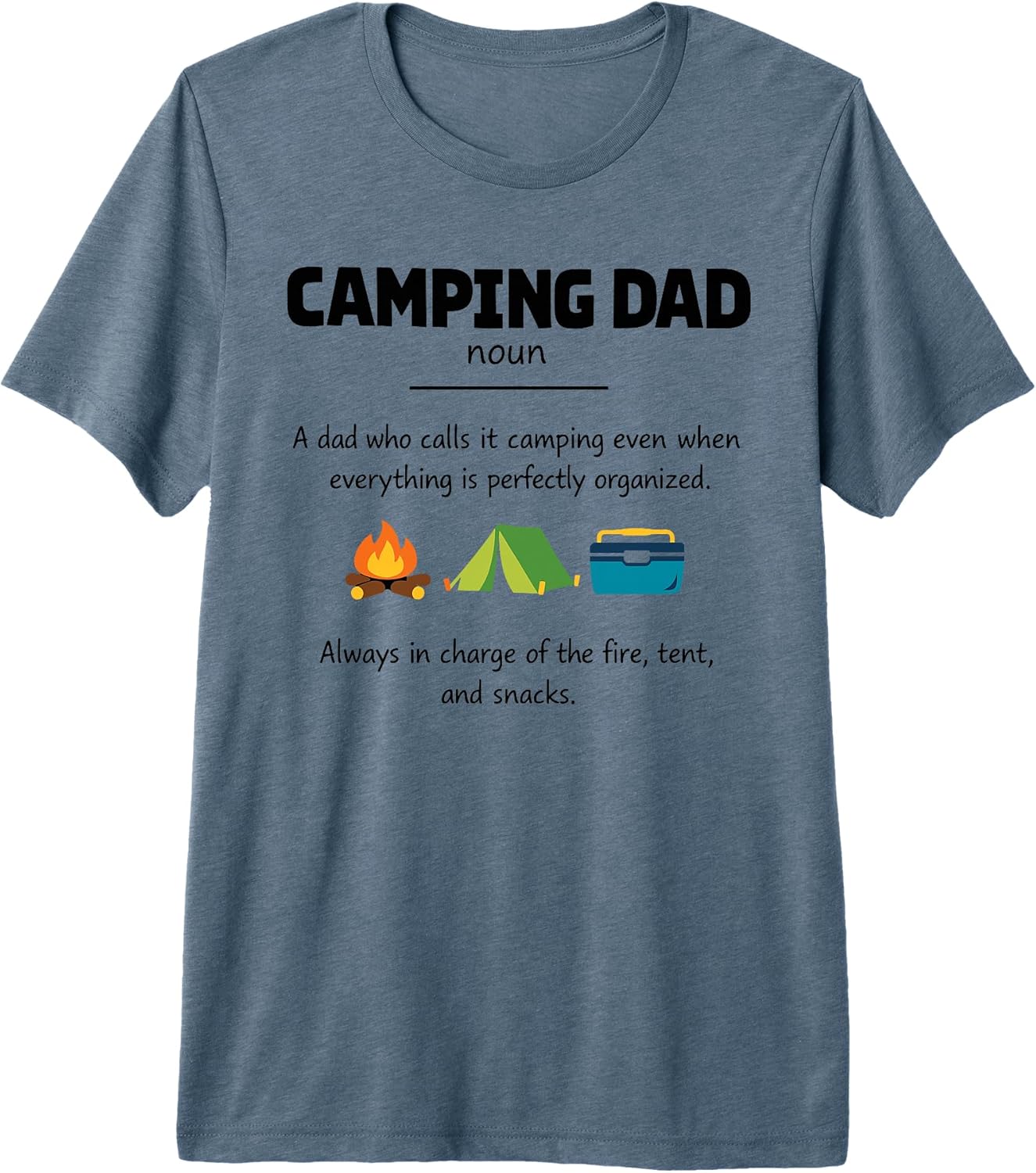 Camping dad Vibes Co - Adult & Kids T-Shirts, Sweatshirts & Hoodies apparel design preview 1