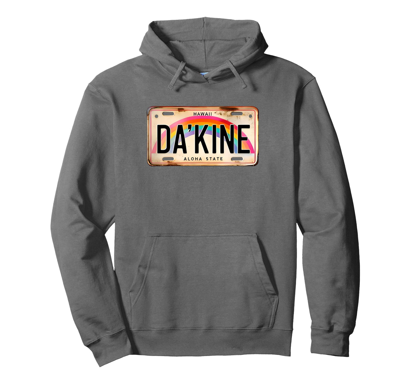 Dakine Hawaiian Pidgin Hawaii Hoodie - Fun Novelty Design for Adults - T-Shirt, Sweatshirt, Hoodie