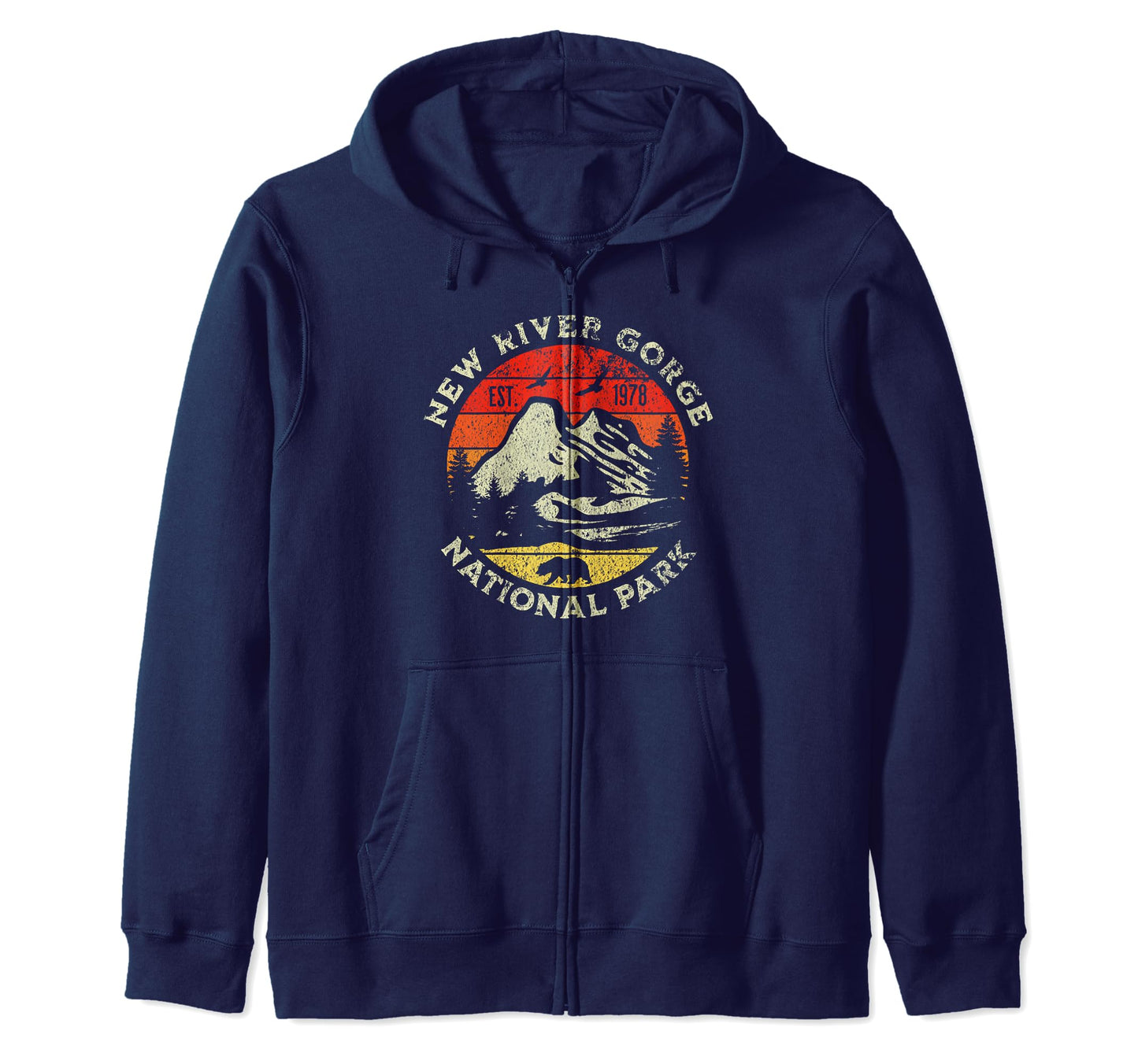 New River Gorge National Park West Hoodie - Unique Graphic Men Women - T-Shirt, Sweatshirt, Hoodie