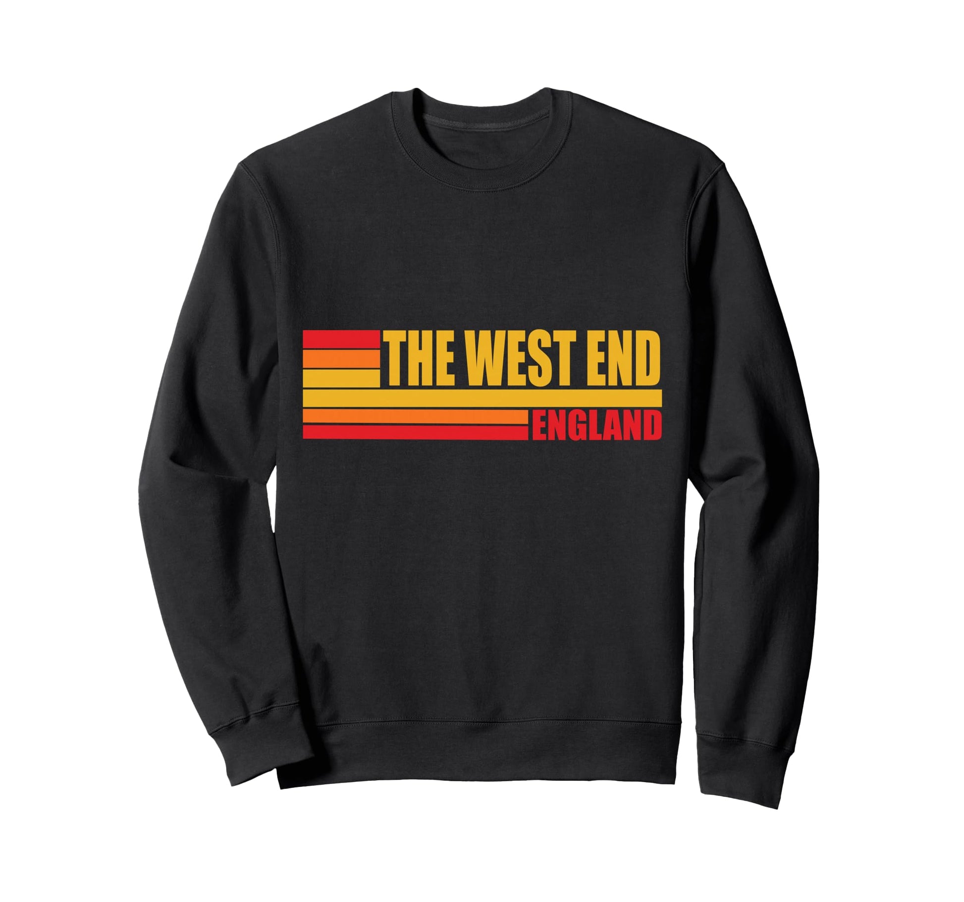 Red West End London England Uk Sweatshirt - Streetwear Style Men Women - T-Shirt, Sweatshirt, Hoodie