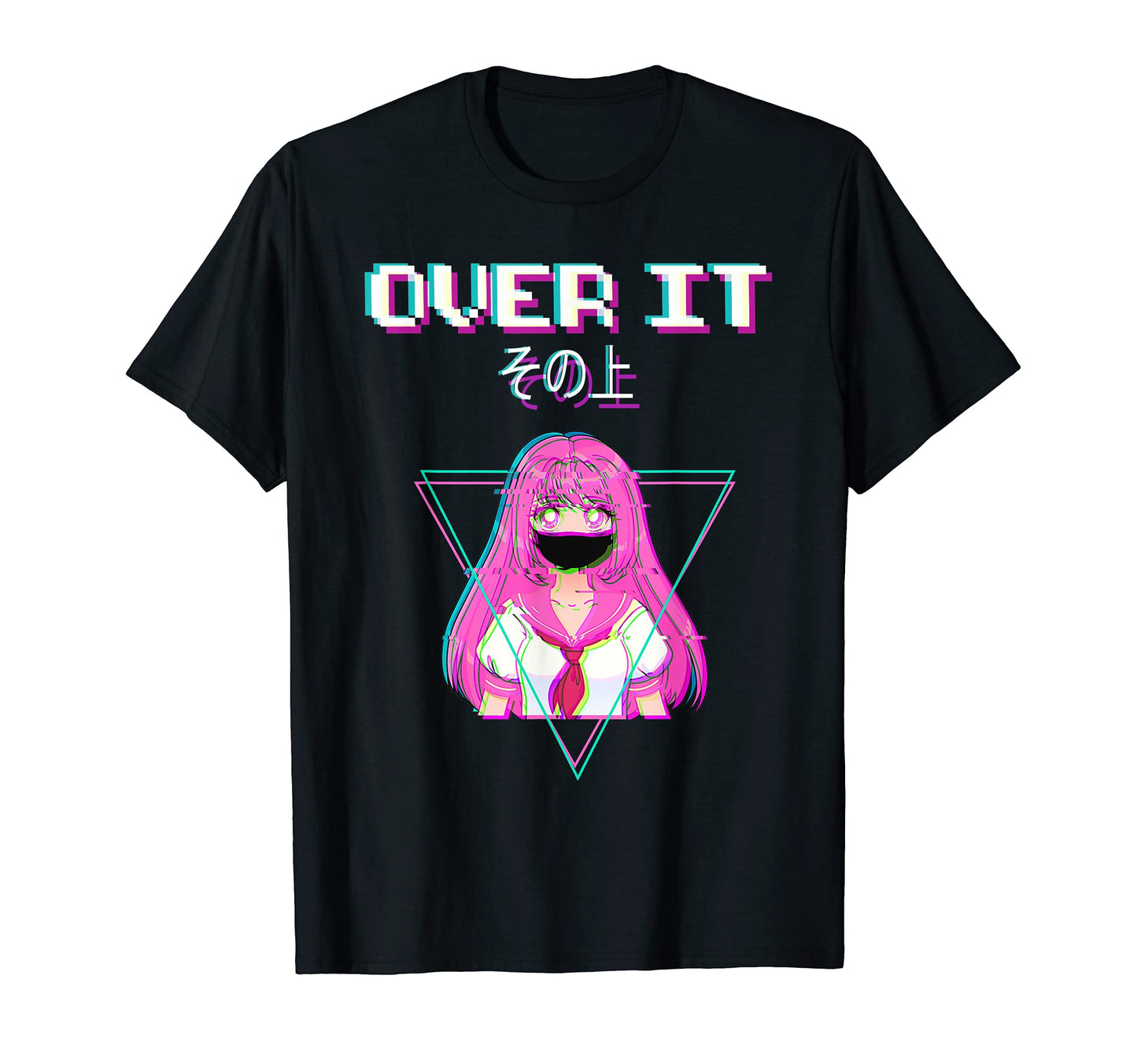 Over It Vaporwave Aesthetic Japan T-Shirt - Novelty Apparel Men Women - T-Shirt, Sweatshirt, Hoodie