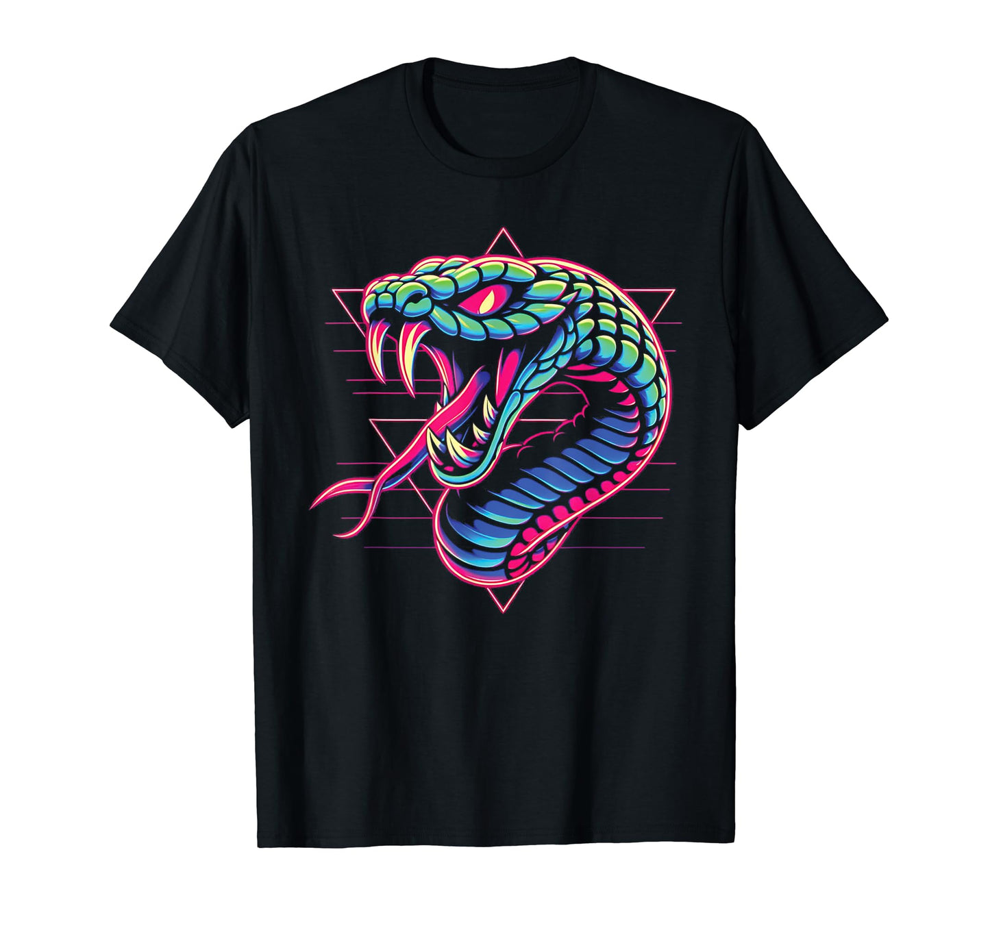 Snake Vaporwave Aesthetic Japanese Art T-Shirt - Streetwear Style Unisex - T-Shirt, Sweatshirt, Hoodie