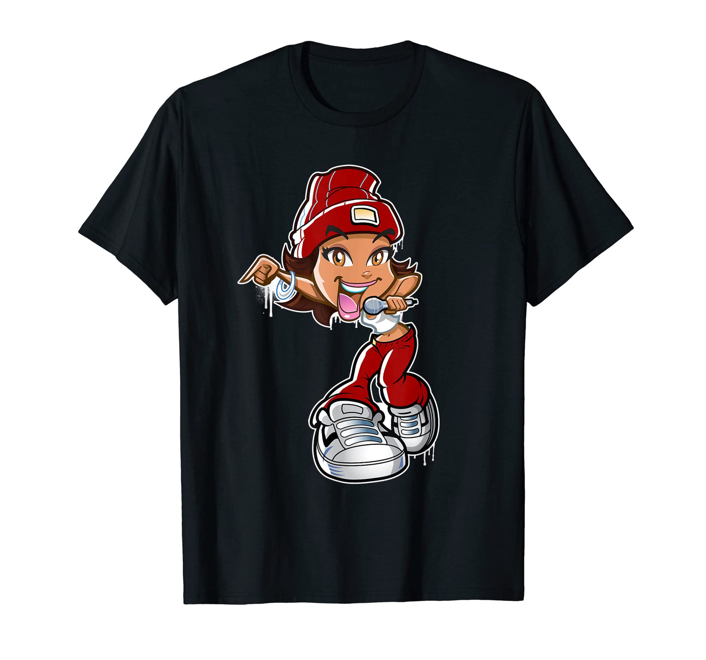 Hip Hop Rap Urban Battle Rap Mc Graffiti T-Shirt - Custom Art Print Unisex - T-Shirt, Sweatshirt, Hoodie