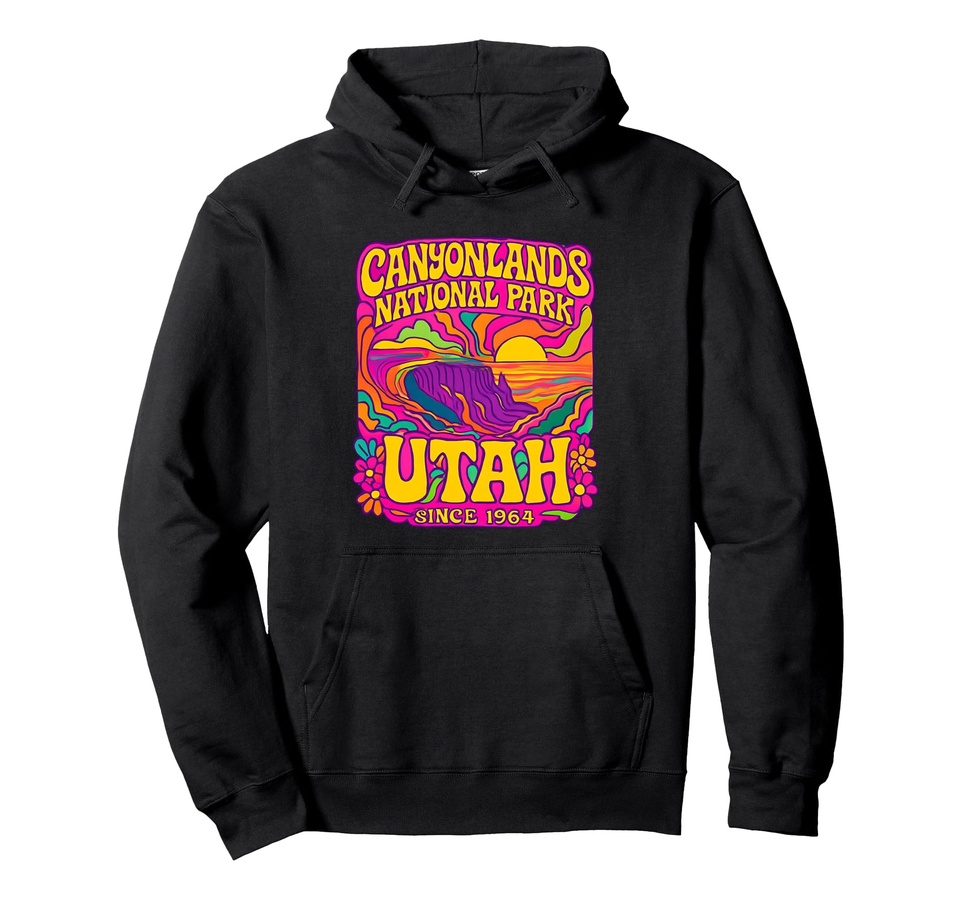 Canyonlands National Park 70S Hoodie - Streetwear Style for Adults - T-Shirt, Sweatshirt, Hoodie