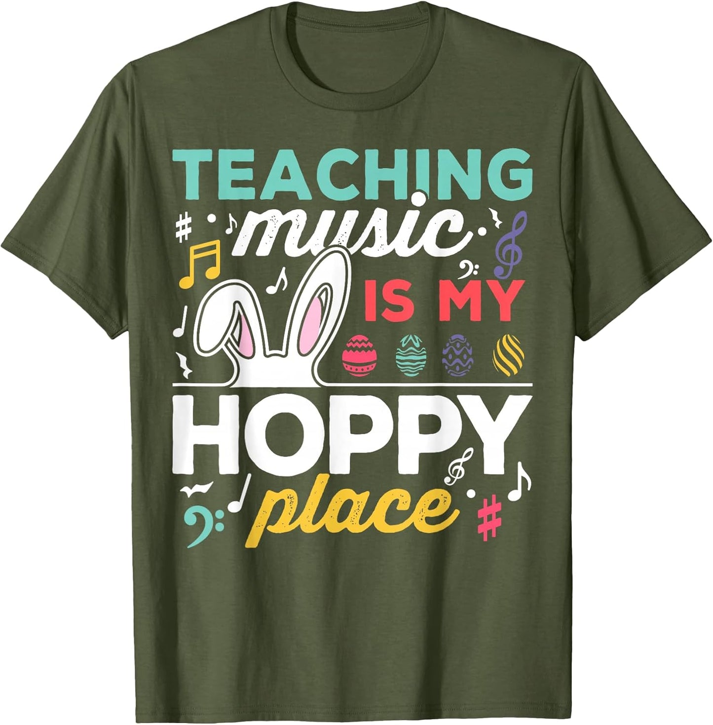 Easter music teacher guitar gifts - Adult & Kids T-Shirts, Sweatshirts & Hoodies apparel design preview 1
