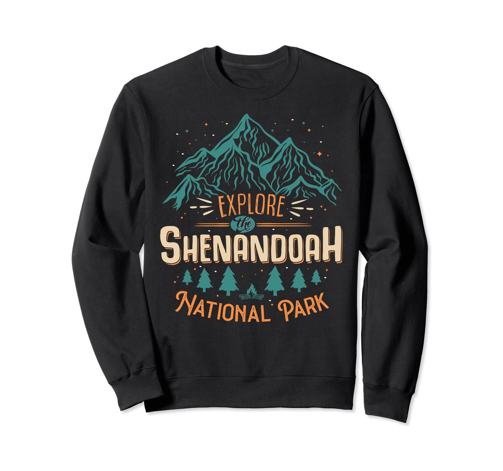 Shenandoah National Park Us Shenandoah Sweatshirt - Graphic Print Unisex - T-Shirt, Sweatshirt, Hoodie