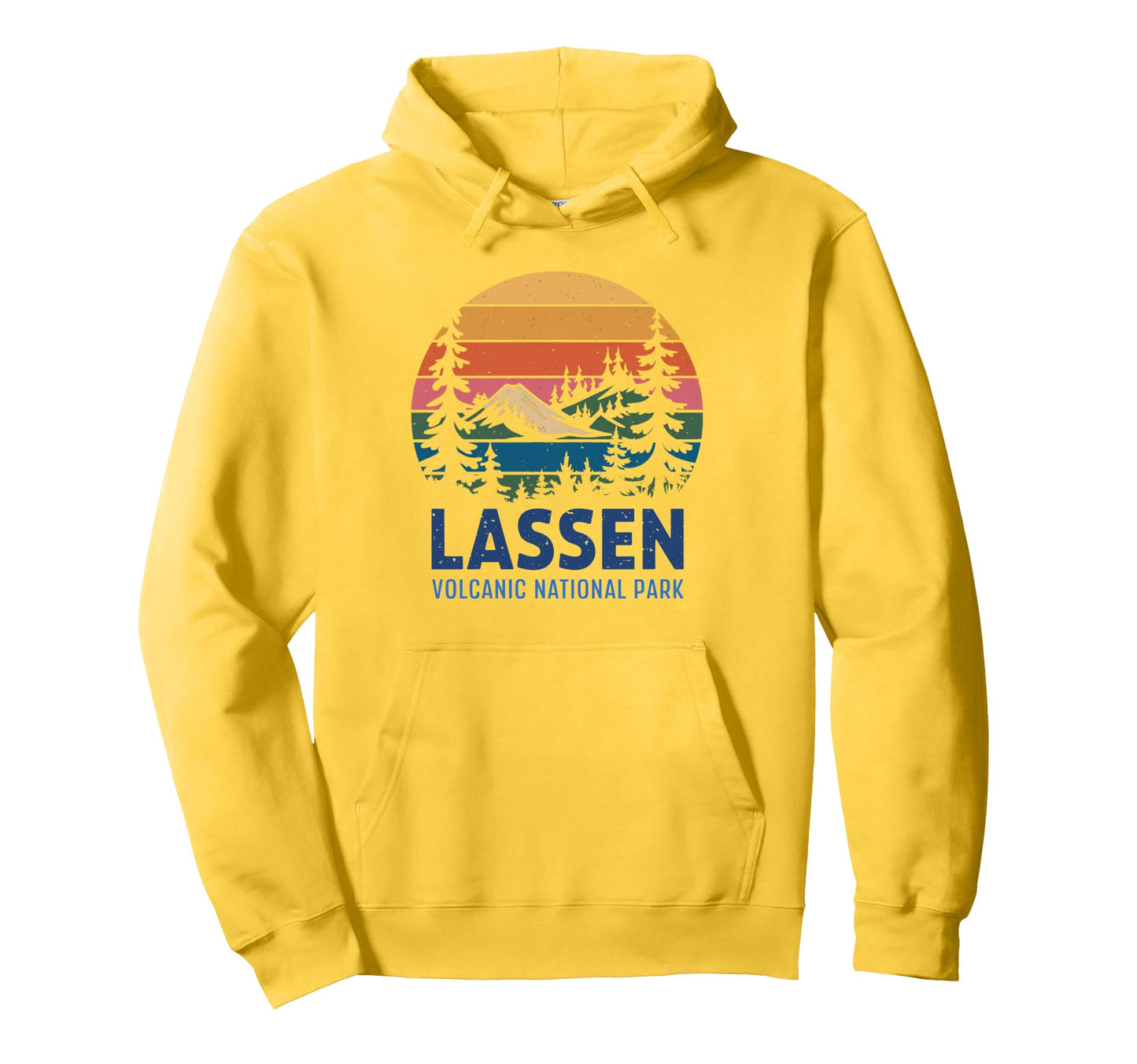California Adventure Lassen Volcanic Hoodie - Novelty Apparel Unisex - T-Shirt, Sweatshirt, Hoodie