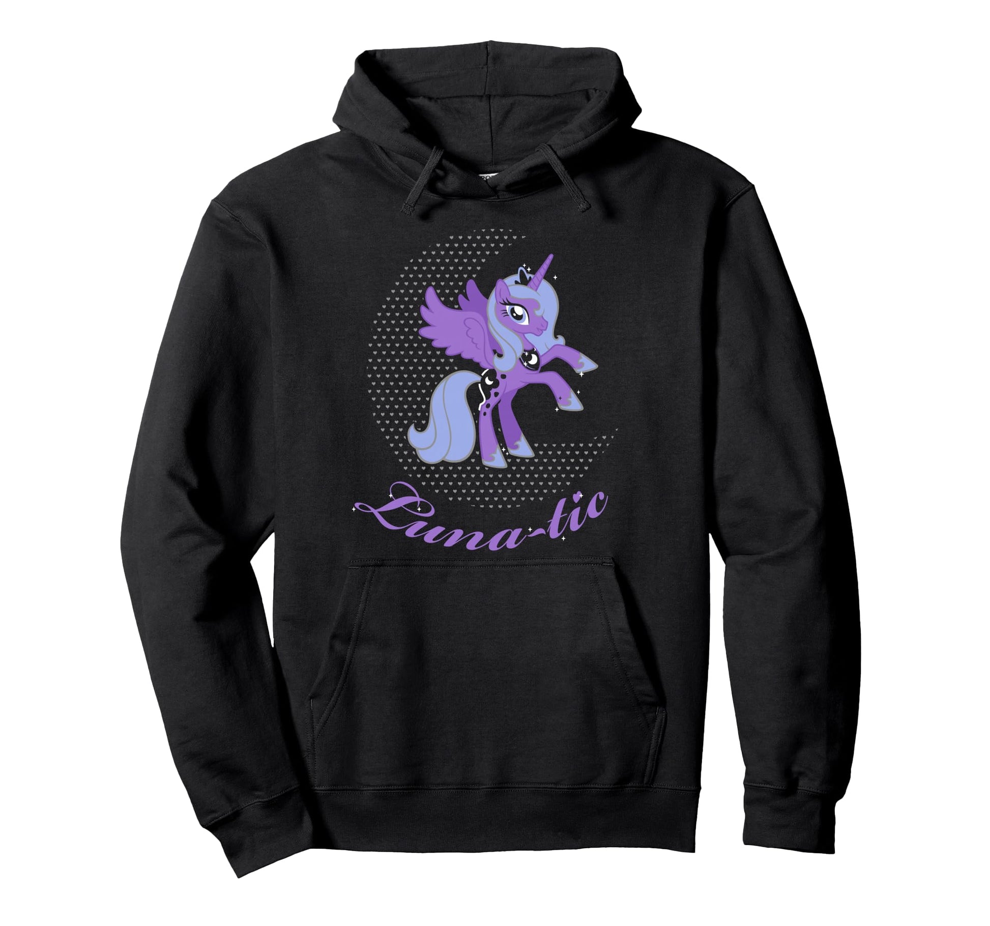 Luna Tic Rarity Fluttershy Rainbow Dash Hoodie - Trendy Graphic for Adults - T-Shirt, Sweatshirt, Hoodie