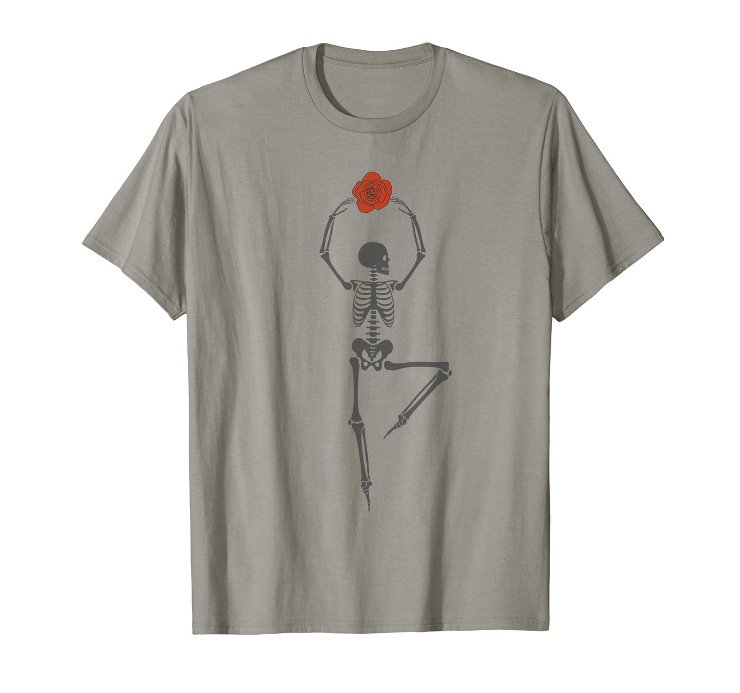 Dancing Skeleton Flower Whimsigoth T-Shirt - Fun Novelty Design Men Women - T-Shirt, Sweatshirt, Hoodie