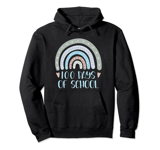 100 Days School Teacher Student Hoodie - Casual Everyday Wear for Adults - T-Shirt, Sweatshirt, Hoodie