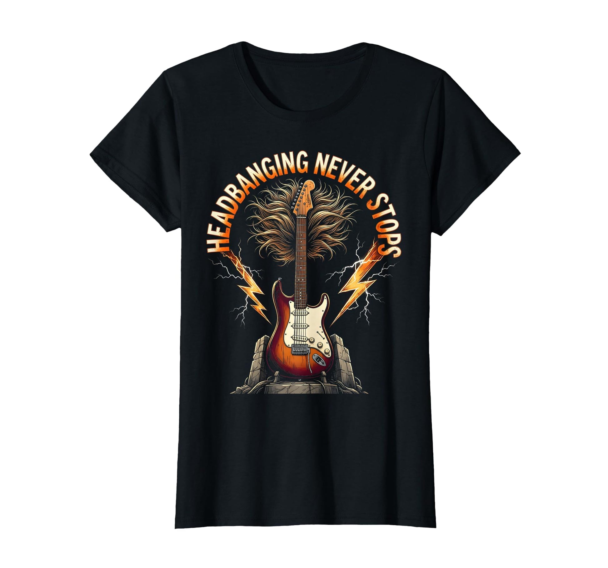 Headbanging Never Stops 90S Rock Band T-Shirt - Aesthetic Graphic Unisex - T-Shirt, Sweatshirt, Hoodie