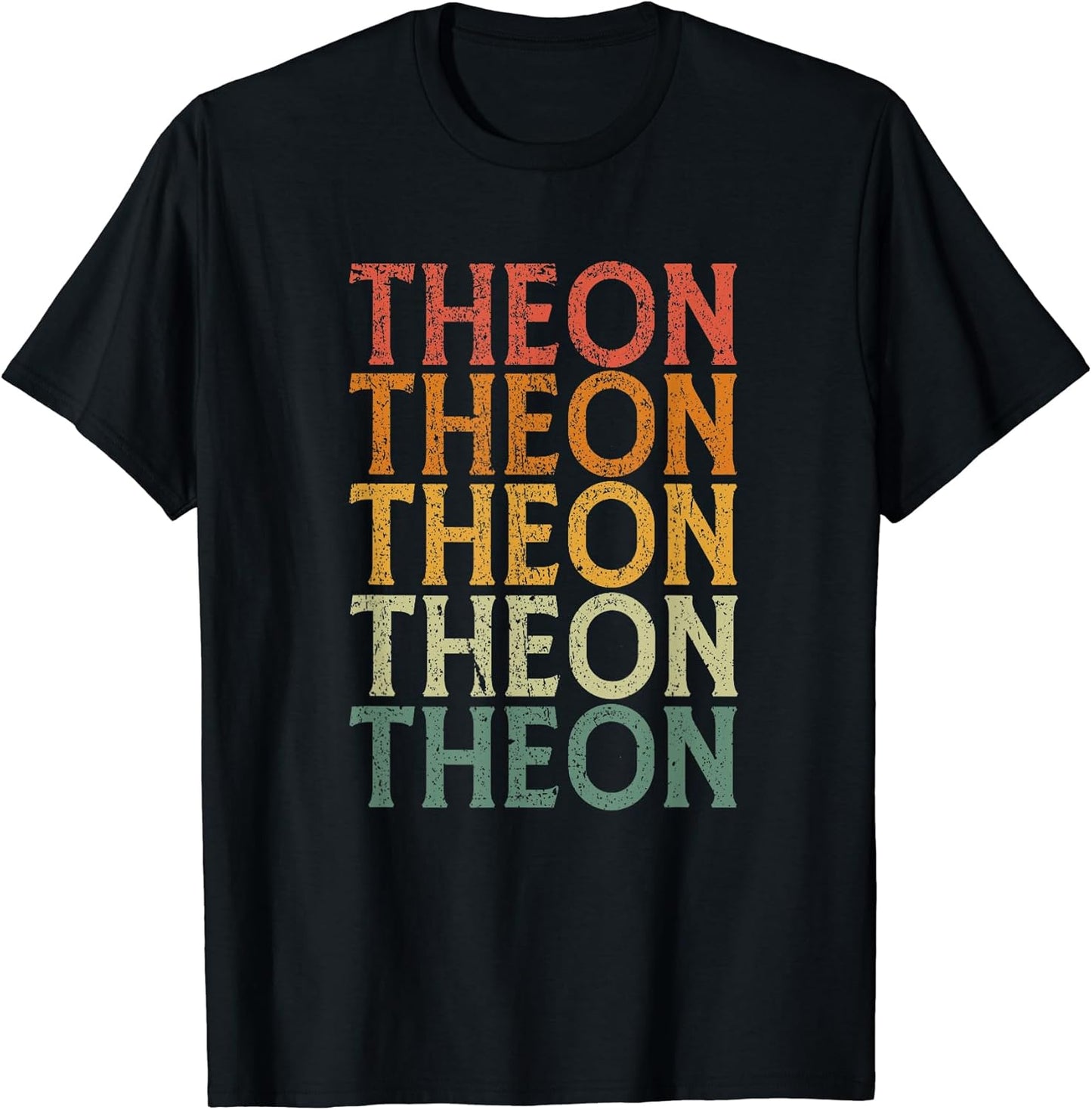 Vintage Theon Personalized Name Gift - Adult & Kids T-Shirts, Sweatshirts & Hoodies apparel design preview 1