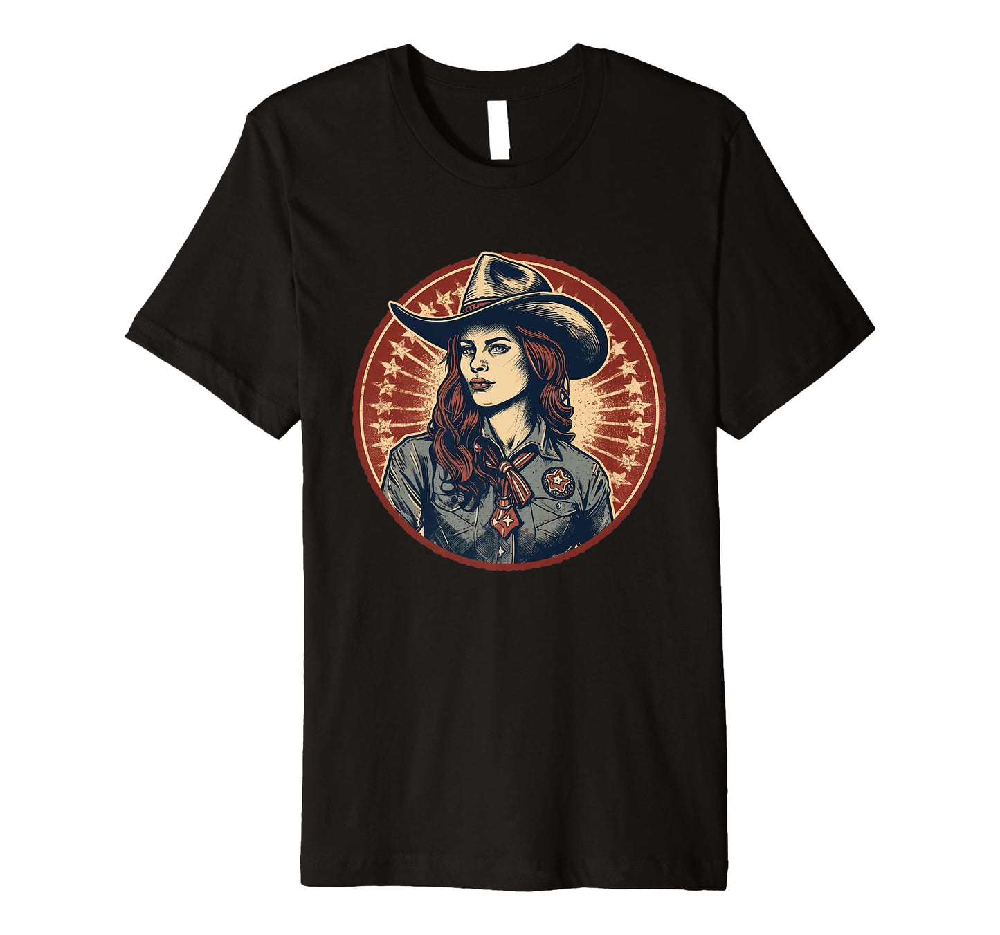 Cowgirl Cowboy Patriotic Cow And Farm T-Shirt - Trendy Graphic for Adults - T-Shirt, Sweatshirt, Hoodie