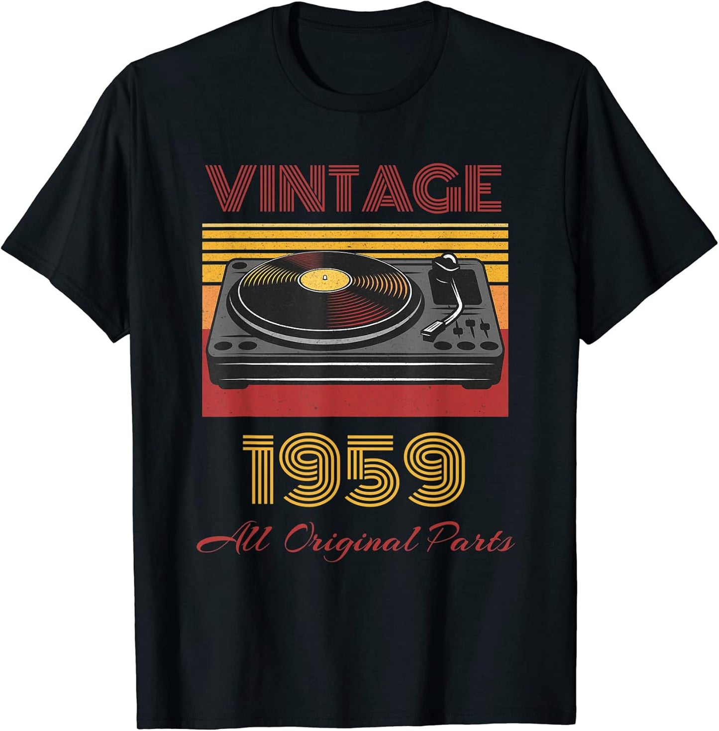 Retro Vinyl Record Collector Birthday Gift Merch - Adult & Kids T-Shirts, Sweatshirts & Hoodies apparel design preview 1