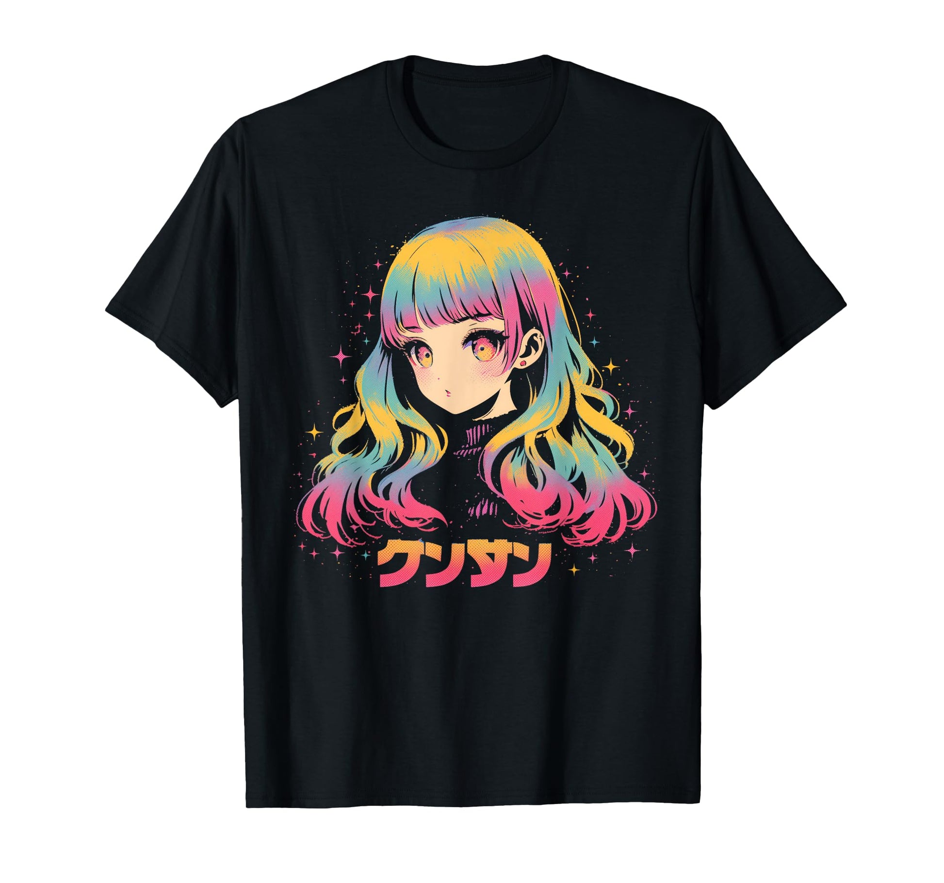 Goth Grunge Demon Anime Waifu Horror Alt T-Shirt - Minimalist Print Unisex - T-Shirt, Sweatshirt, Hoodie