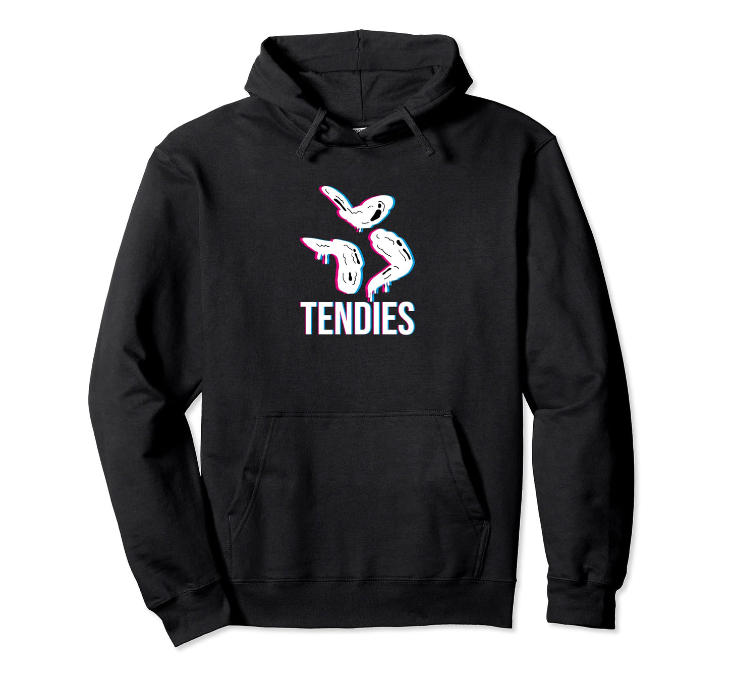 Vaporwave Tendies Chicken Tenders Hoodie - Custom Art Print Men Women - T-Shirt, Sweatshirt, Hoodie