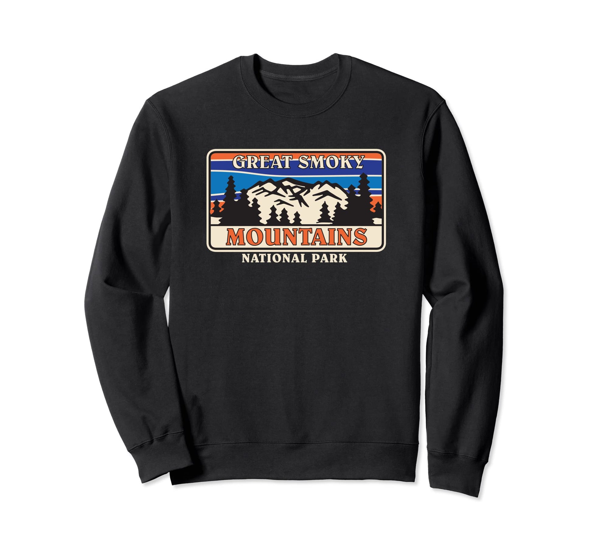 Great Smoky Mountains National Park Sweatshirt - Graphic Print Unisex - T-Shirt, Sweatshirt, Hoodie