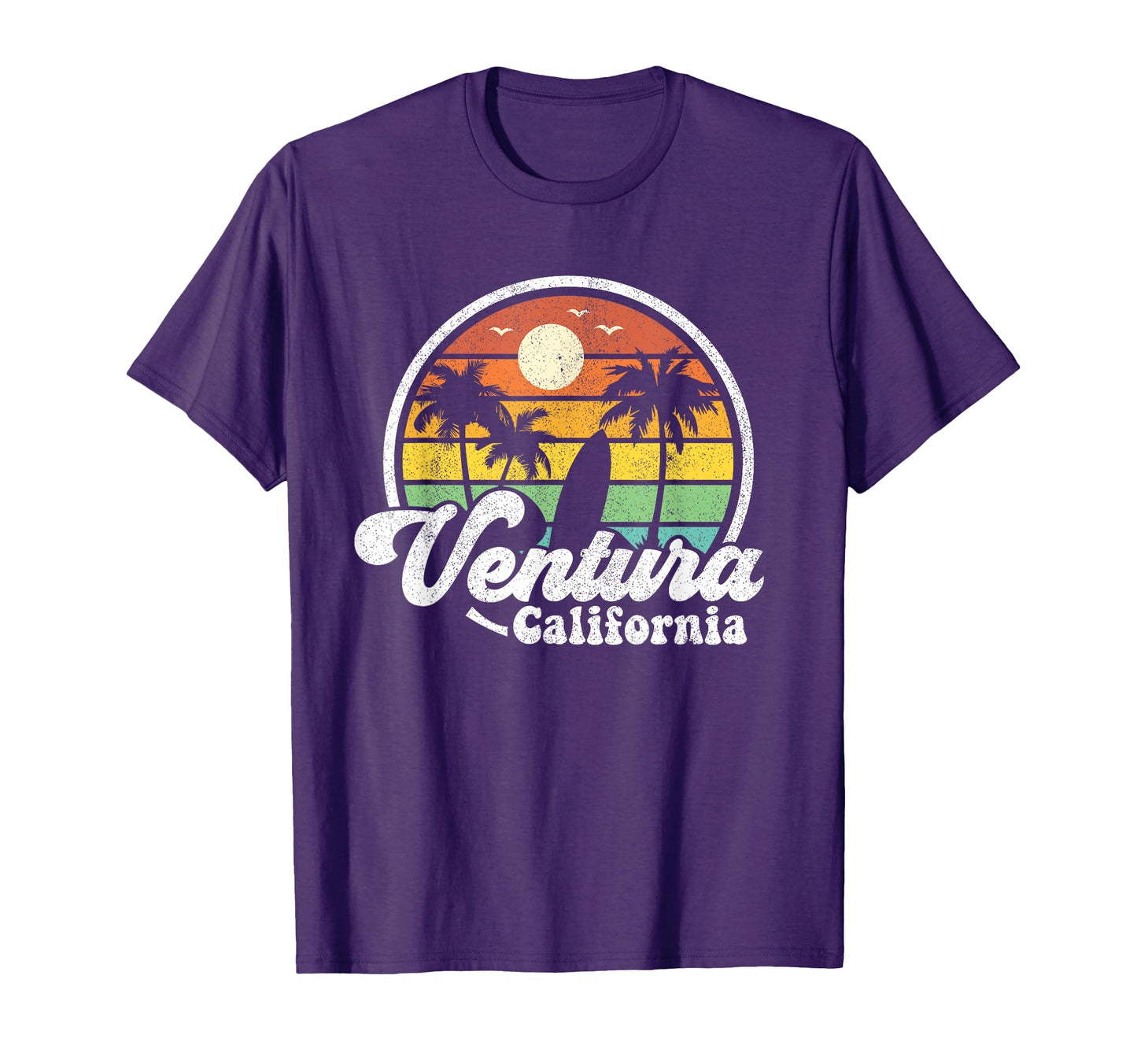 Ventura Beach California Ca Surfing T-Shirt - Graphic Print for Adults - T-Shirt, Sweatshirt, Hoodie