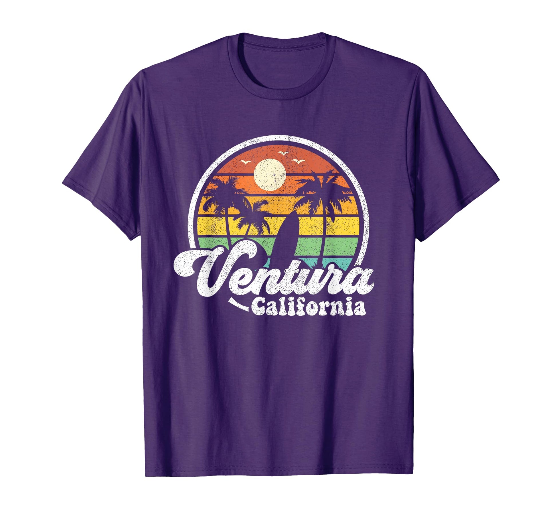 Ventura Beach California Ca Surfing T-Shirt - Graphic Print for Adults - T-Shirt, Sweatshirt, Hoodie