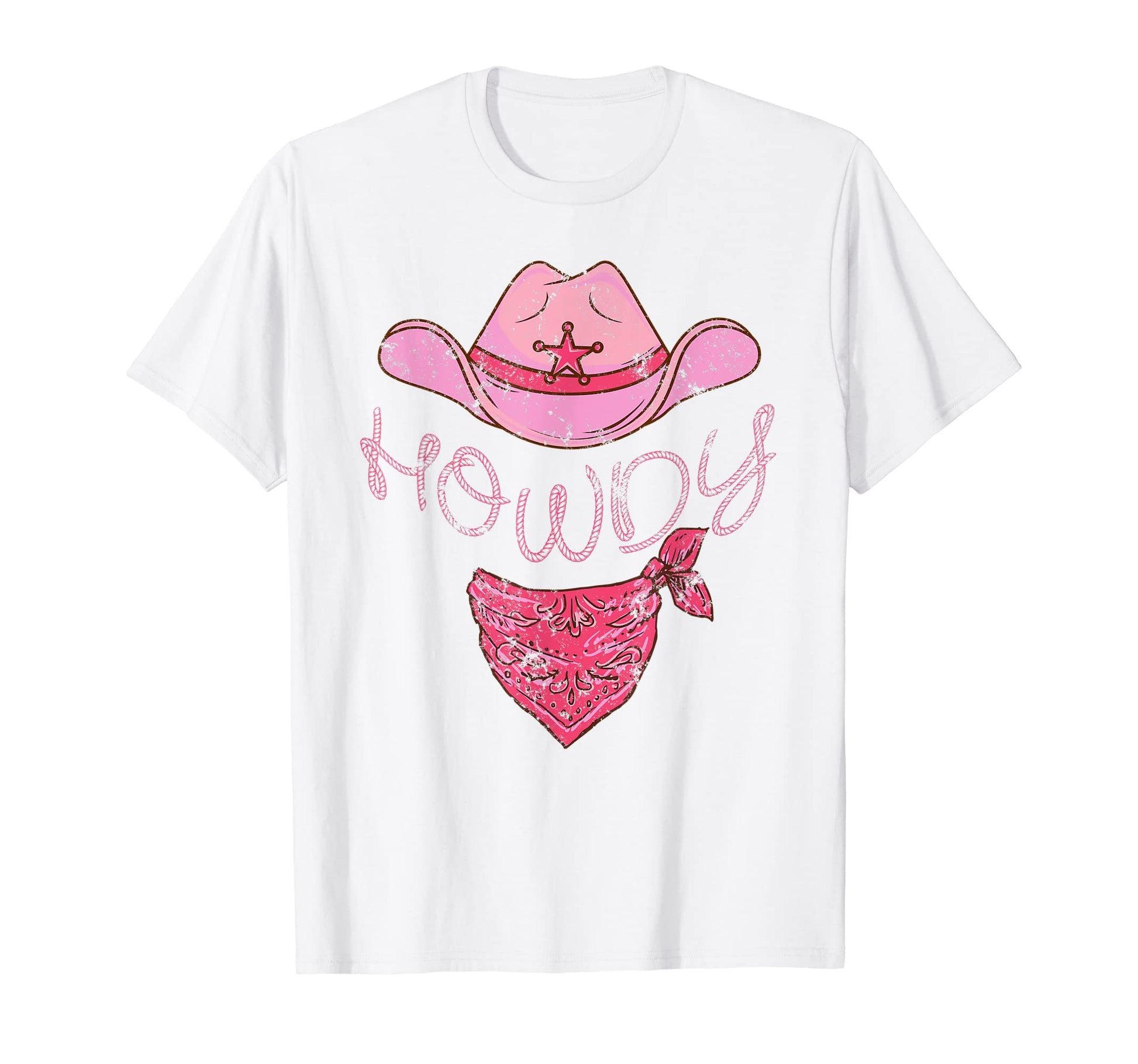 Howdy Costume Cowboy Cowgirl Western T-Shirt - Novelty Apparel Men Women - T-Shirt, Sweatshirt, Hoodie