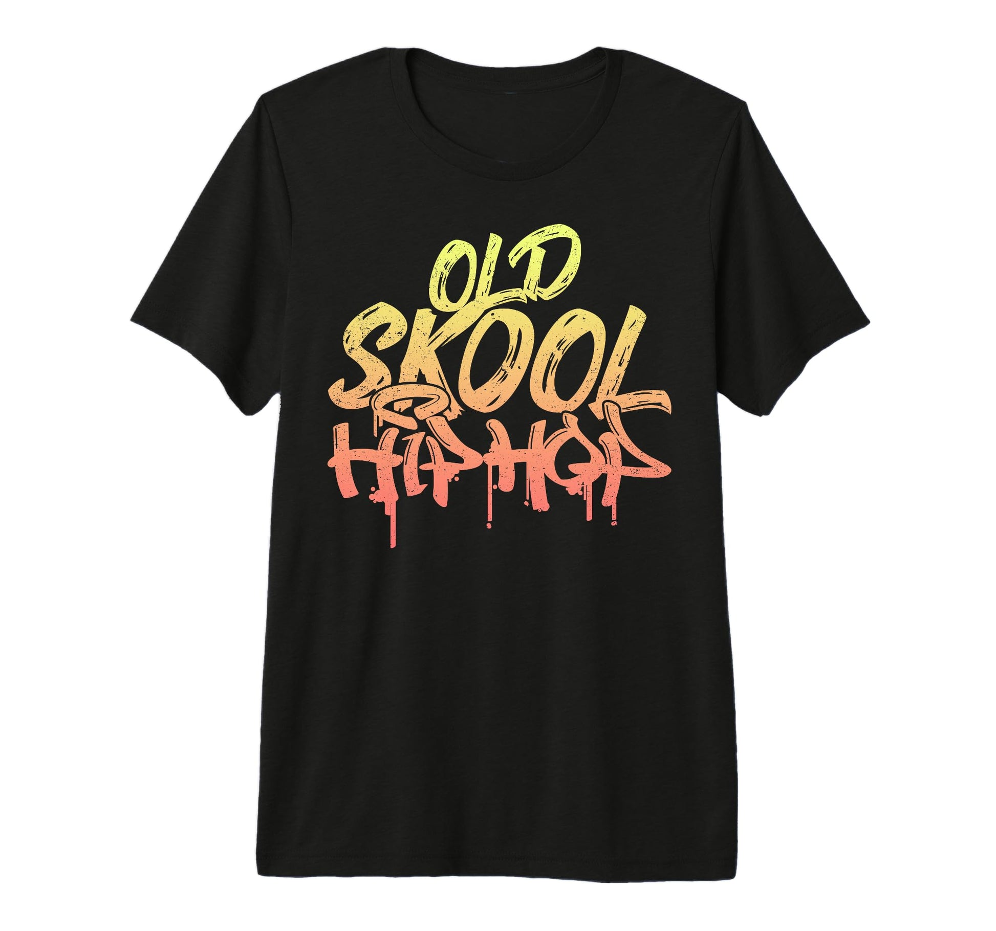 Old Skool Hip Hop 90S Music Tri Blend T-Shirt - Graphic Print for Adults - T-Shirt, Sweatshirt, Hoodie