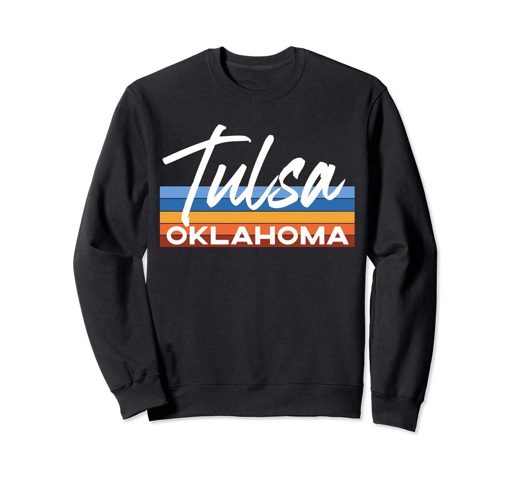 I Love Tulsa Oklahoma Ok Western Sweatshirt - Aesthetic Graphic for Adults - T-Shirt, Sweatshirt, Hoodie