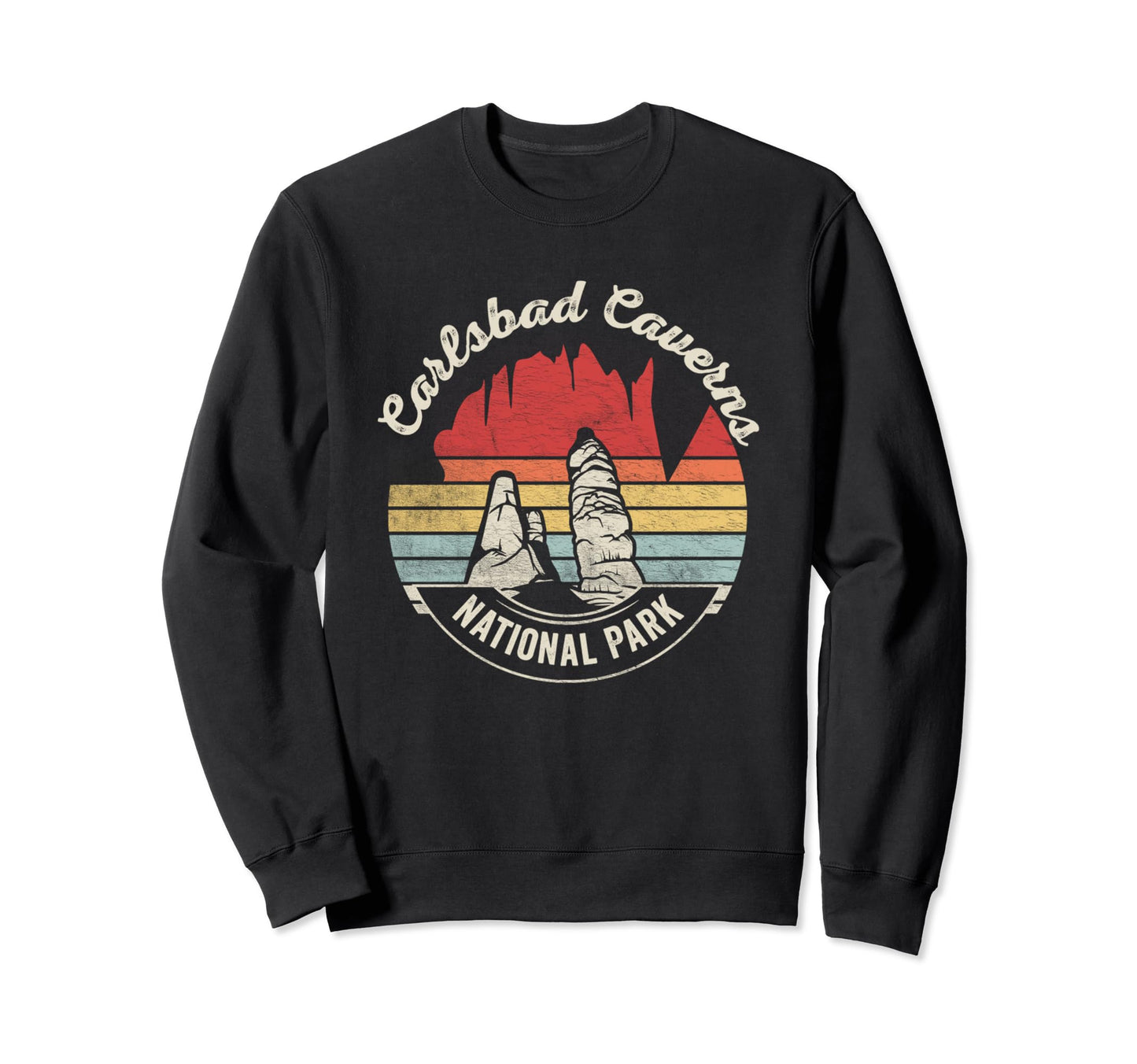 Carlsbad Caverns National Park Sunset Sweatshirt - Streetwear Style Unisex - T-Shirt, Sweatshirt, Hoodie