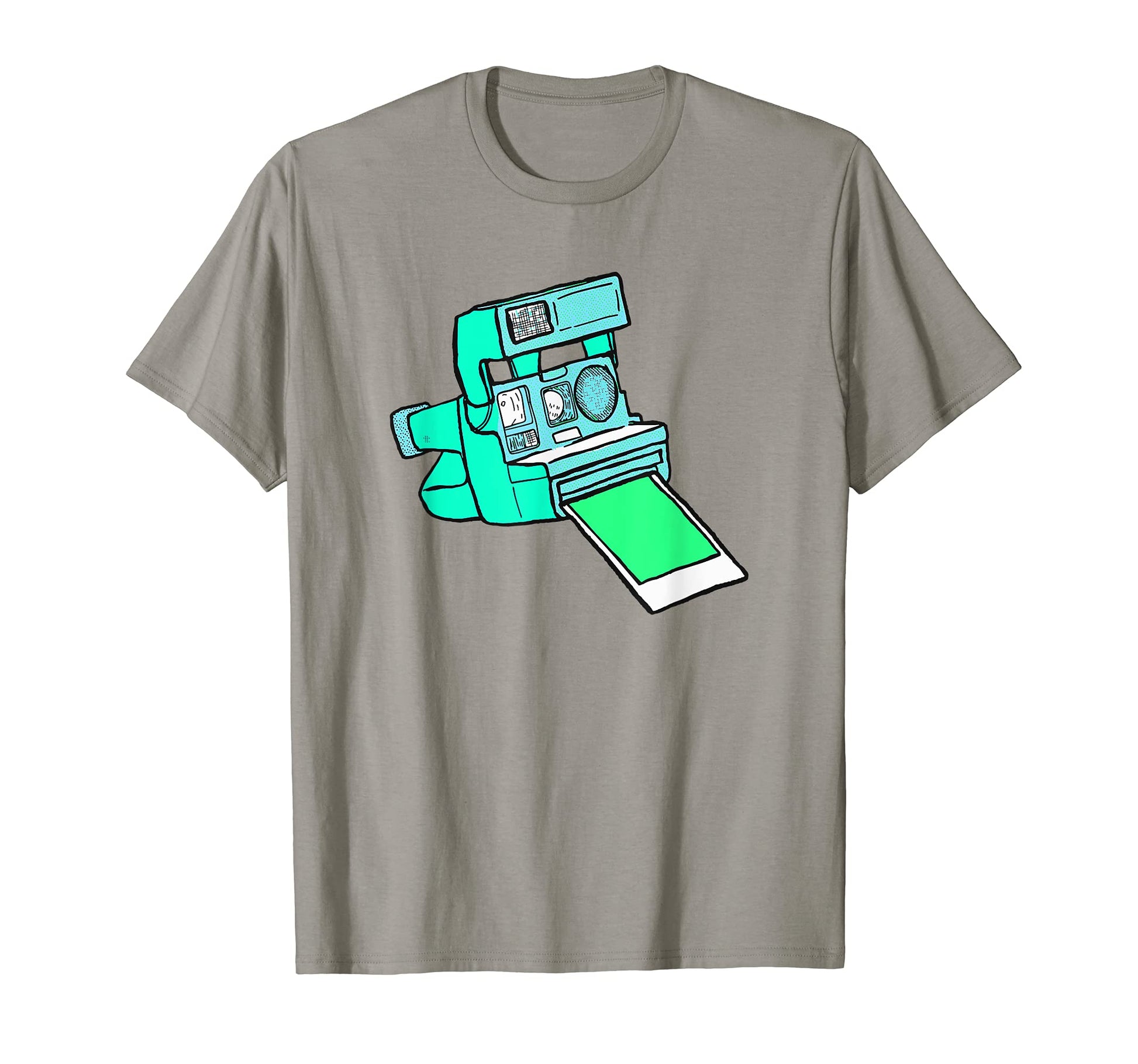 Instant Camera Eighties Photography T-Shirt - Custom Art Print for Adults - T-Shirt, Sweatshirt, Hoodie