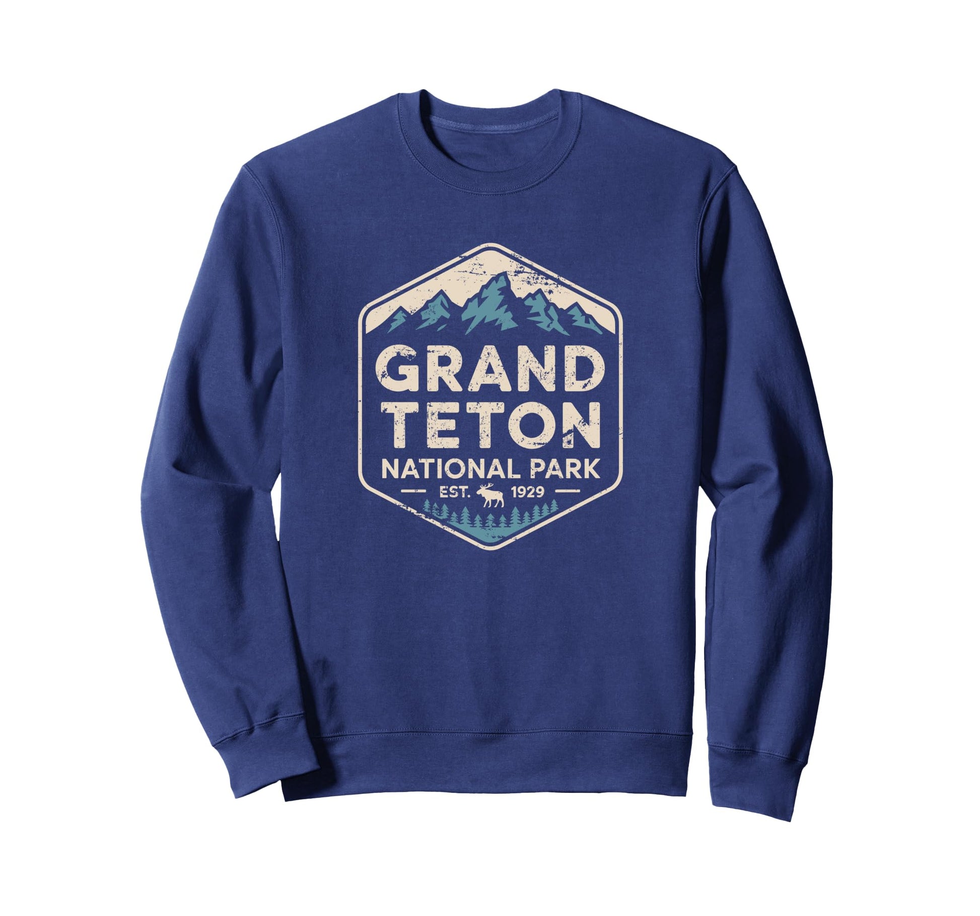 Grand Teton National Park Hiking Sweatshirt - Casual Everyday Wear Unisex - T-Shirt, Sweatshirt, Hoodie