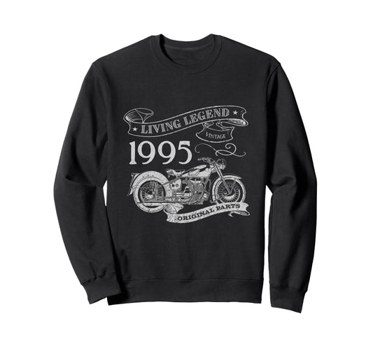 30Th Birthday 1995 Living Legend Sweatshirt - Graphic Print Men Women - T-Shirt, Sweatshirt, Hoodie