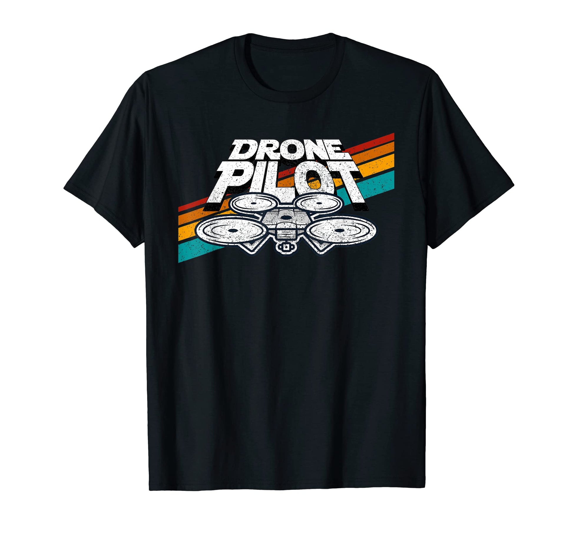 Drone Pilot Rc Quadcopter T-Shirt - Novelty Apparel for Adults - T-Shirt, Sweatshirt, Hoodie
