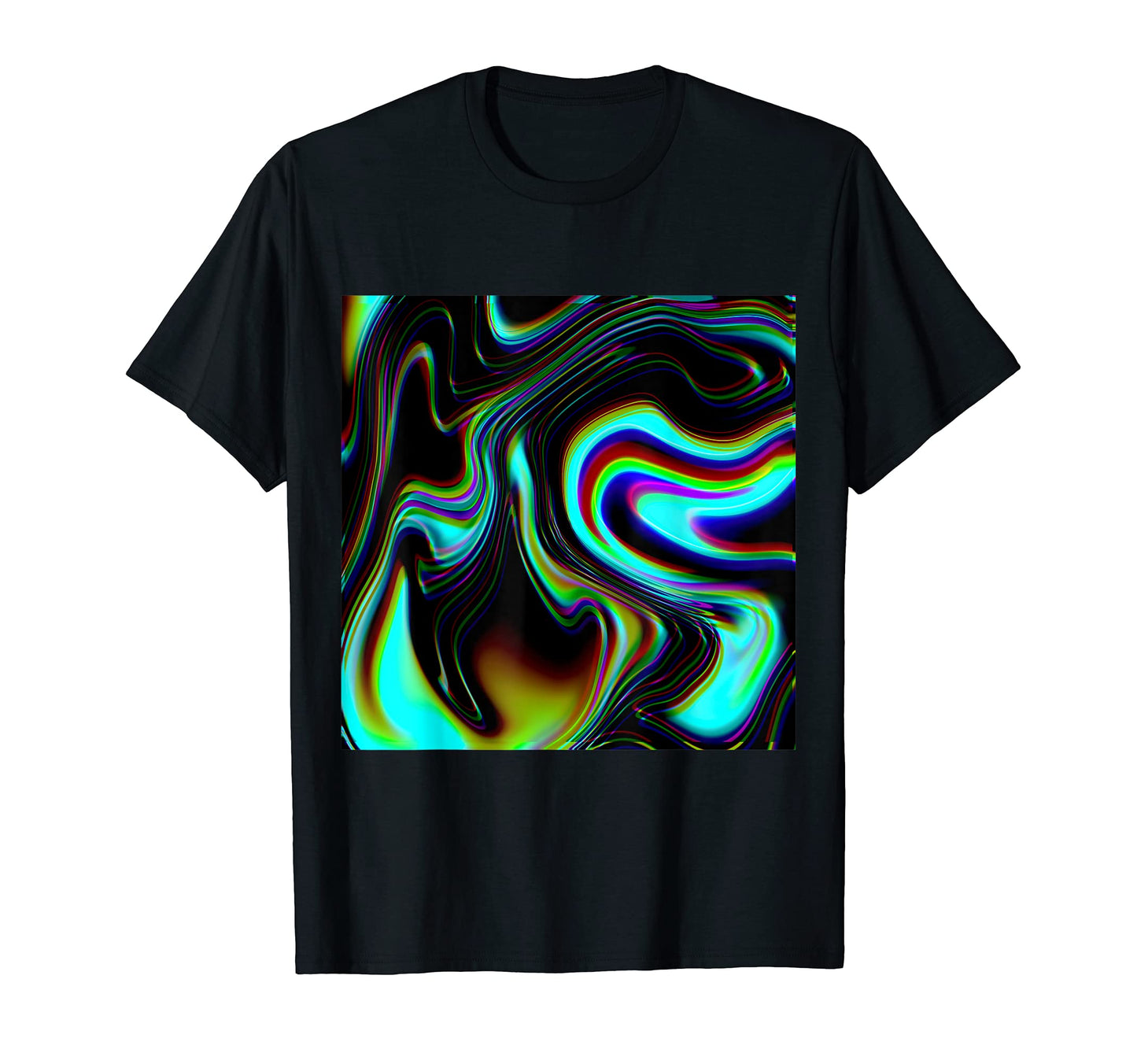 Vaporwave Aesthetic Glitch Art T-Shirt - Novelty Apparel for Adults - T-Shirt, Sweatshirt, Hoodie