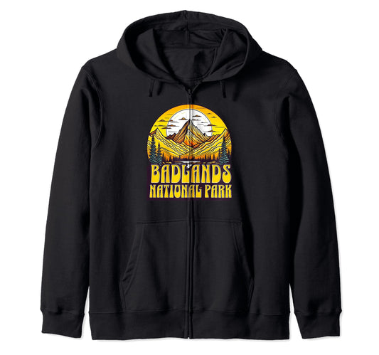 Badlands National Park South Dakota Hoodie - Aesthetic Graphic Men Women - T-Shirt, Sweatshirt, Hoodie