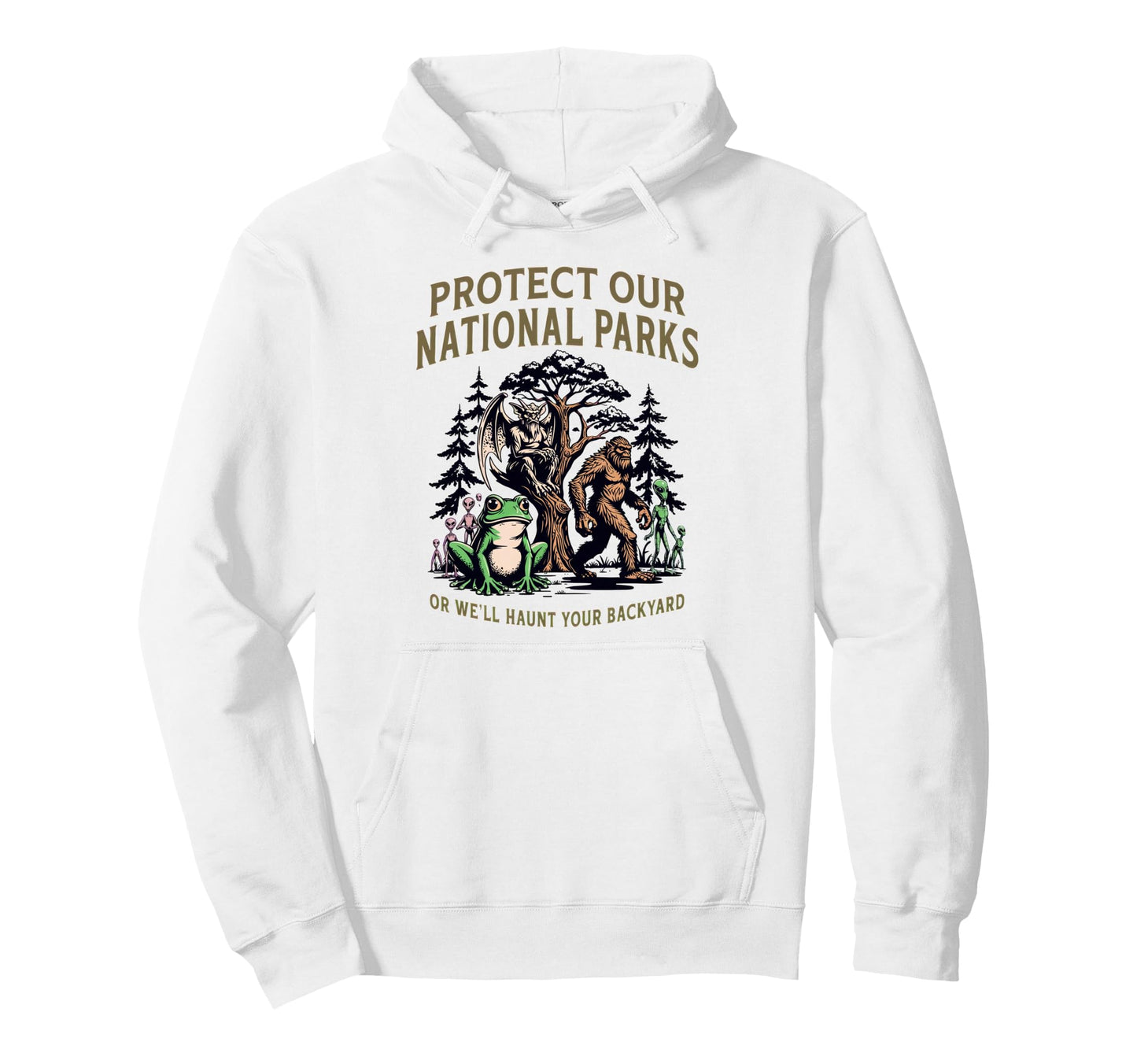 Protect Our National Parks Or Hoodie - Casual Everyday Wear for Adults - T-Shirt, Sweatshirt, Hoodie