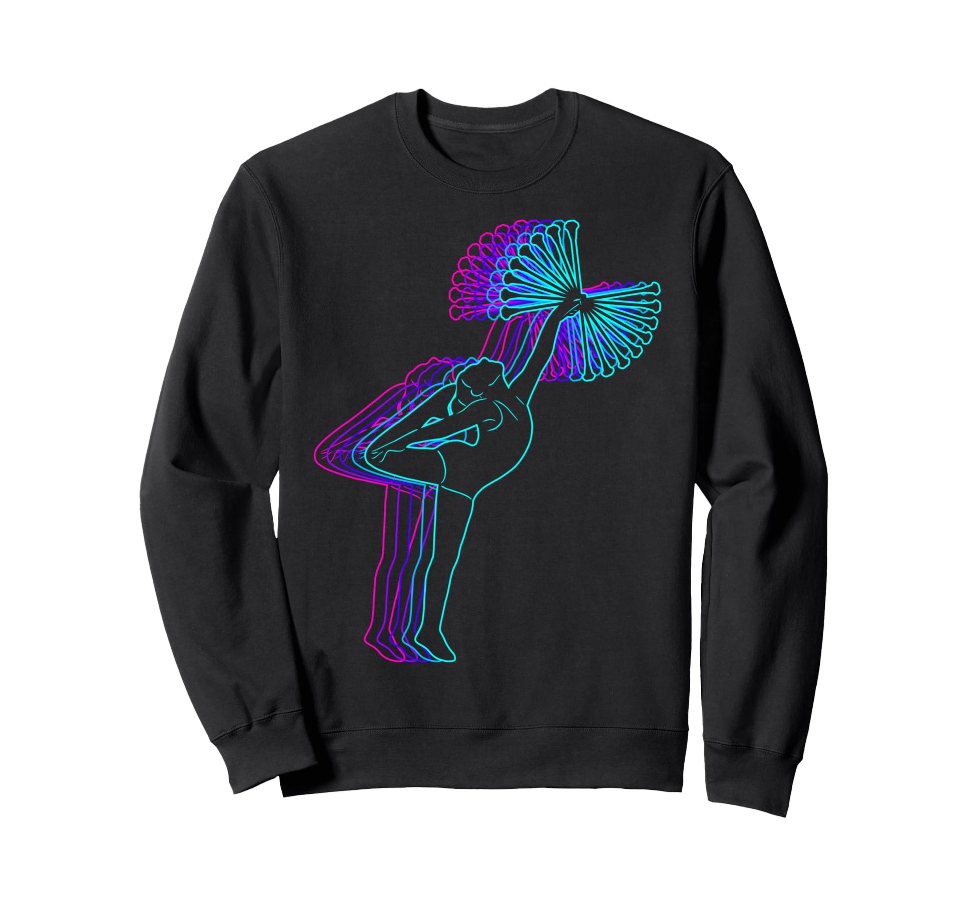 Baton Twirling Twirler Vaporwave Sweatshirt - Streetwear Style Unisex - T-Shirt, Sweatshirt, Hoodie