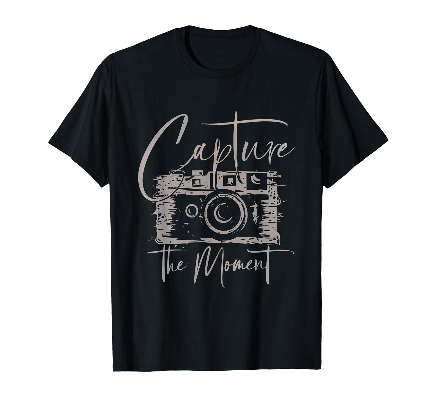 Capture Moment Photography Camera Snap T-Shirt - Aesthetic Graphic Unisex - T-Shirt, Sweatshirt, Hoodie