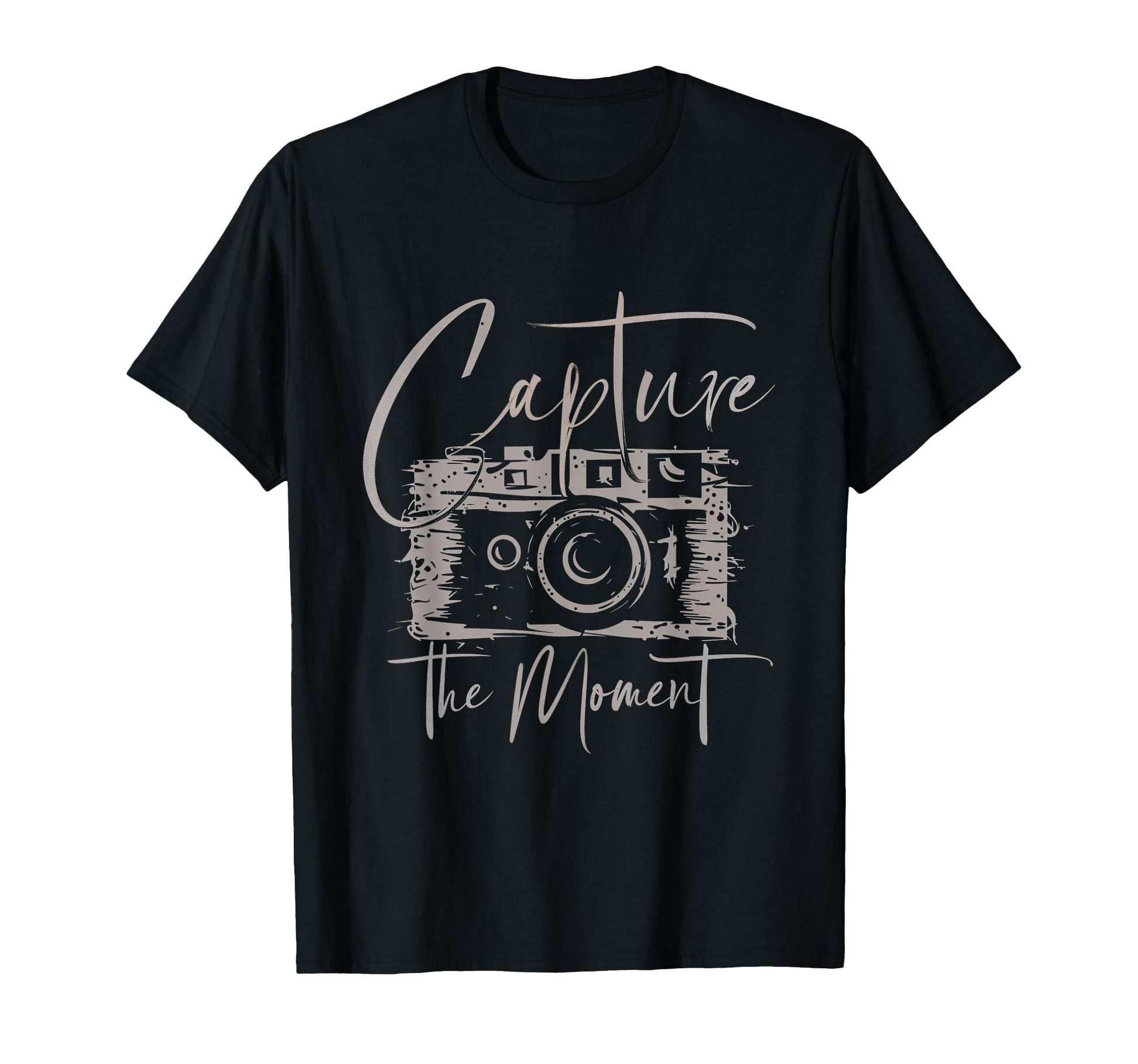 Capture Moment Photography Camera Snap T-Shirt - Aesthetic Graphic Unisex - T-Shirt, Sweatshirt, Hoodie