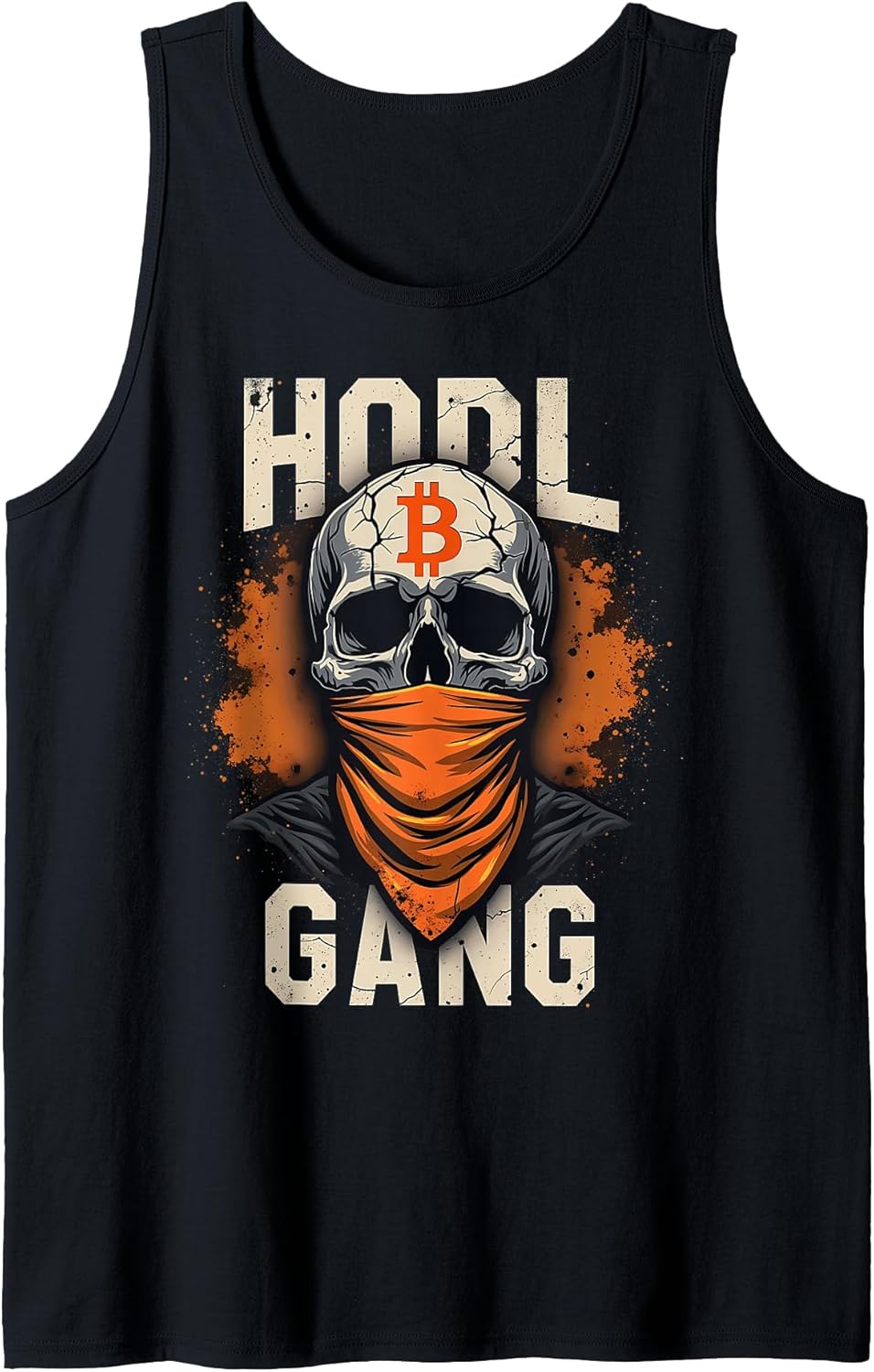 Bitcoin Skull HODL Apparel Co - Adult & Kids T-Shirts, Sweatshirts & Hoodies apparel design preview 1