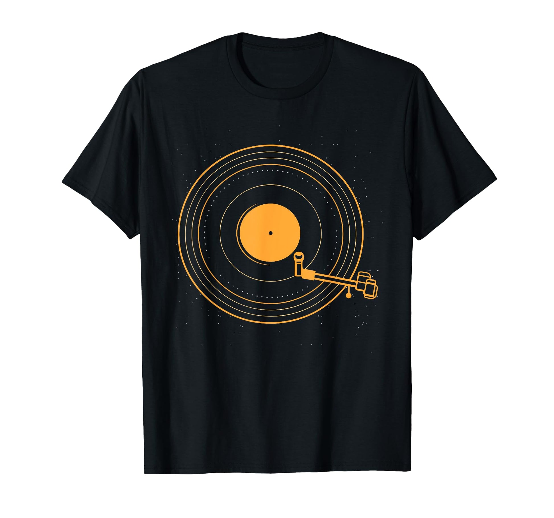 Turntable Vinyl Record Player Sketch T-Shirt - Minimalist Print Men Women - T-Shirt, Sweatshirt, Hoodie