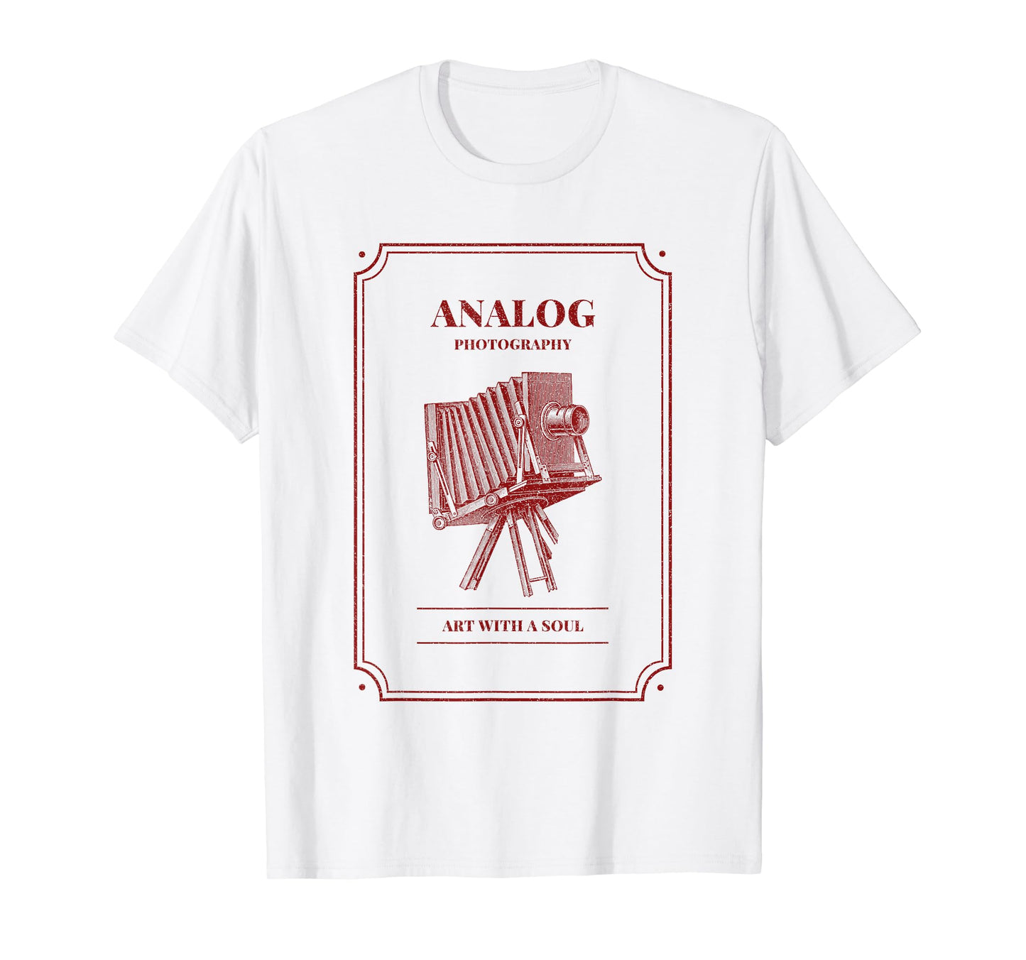 Analog Photography Art Soul Camera T-Shirt - Trendy Graphic Men Women - T-Shirt, Sweatshirt, Hoodie