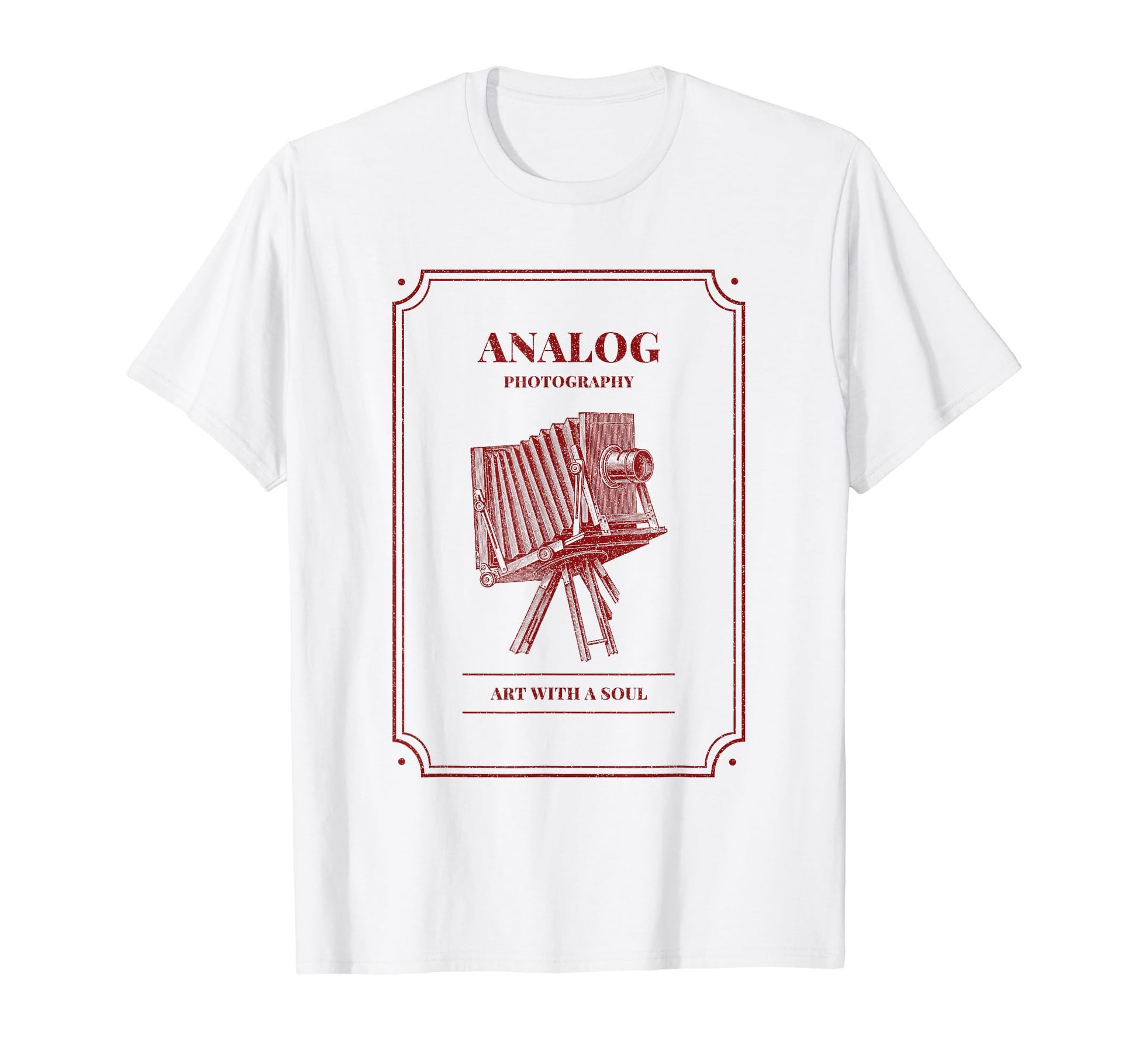 Analog Photography Art Soul Camera T-Shirt - Trendy Graphic Men Women - T-Shirt, Sweatshirt, Hoodie