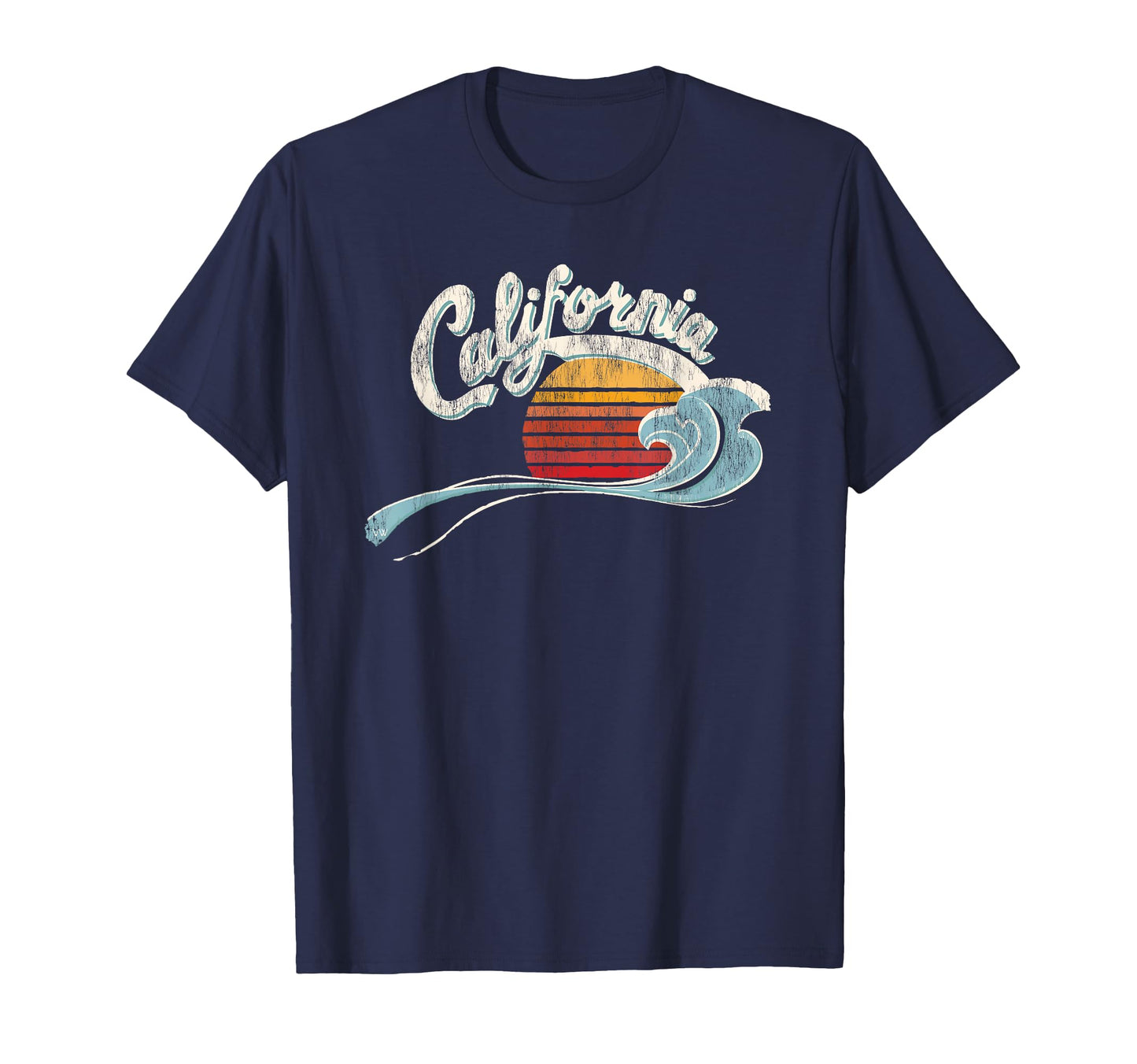 Surfer 70S Sunset California T-Shirt - Casual Everyday Wear Unisex - T-Shirt, Sweatshirt, Hoodie