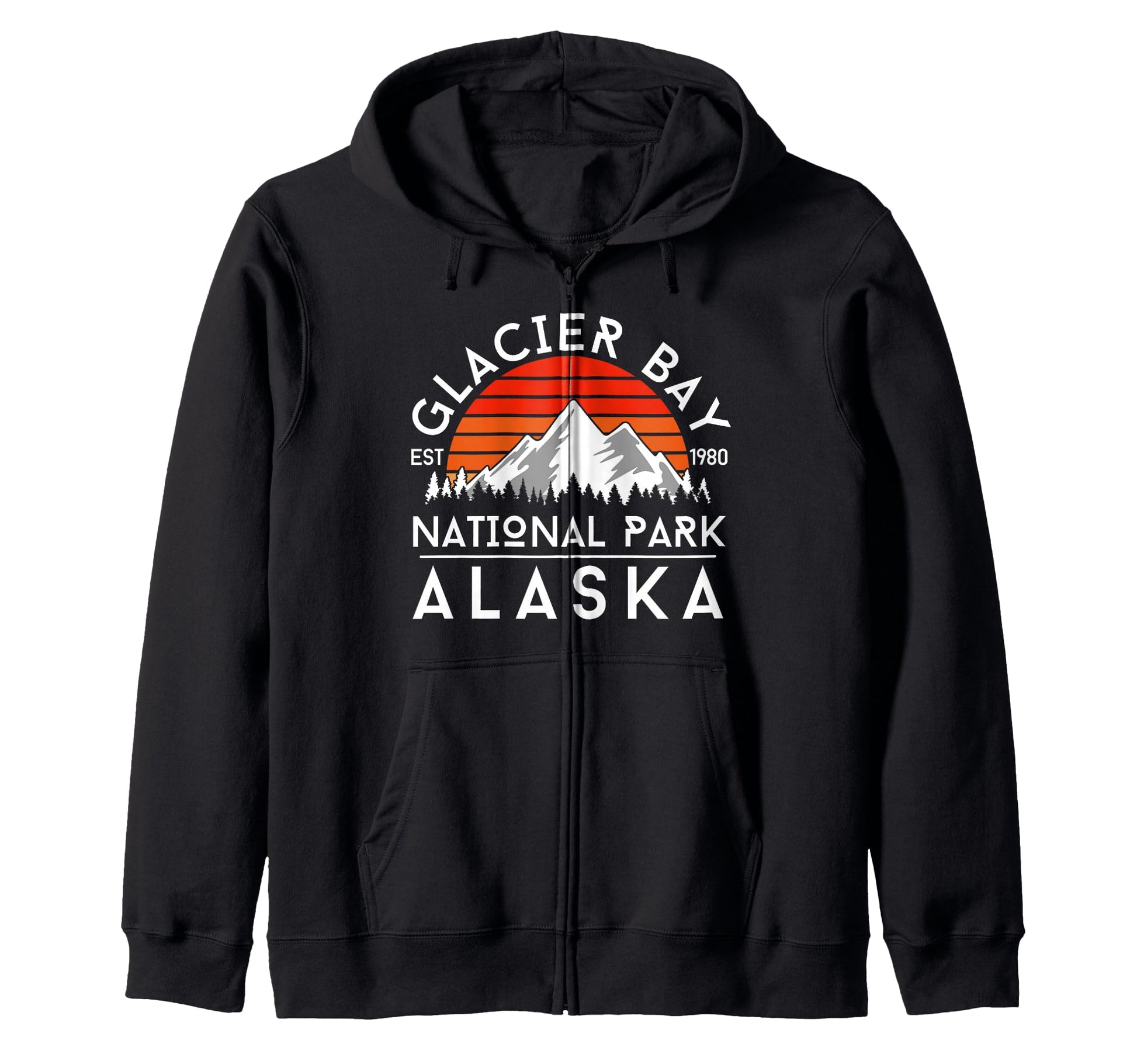 Glacier Bay National Park Alaska Sweatshirt - Novelty Apparel Men Women - T-Shirt, Sweatshirt, Hoodie